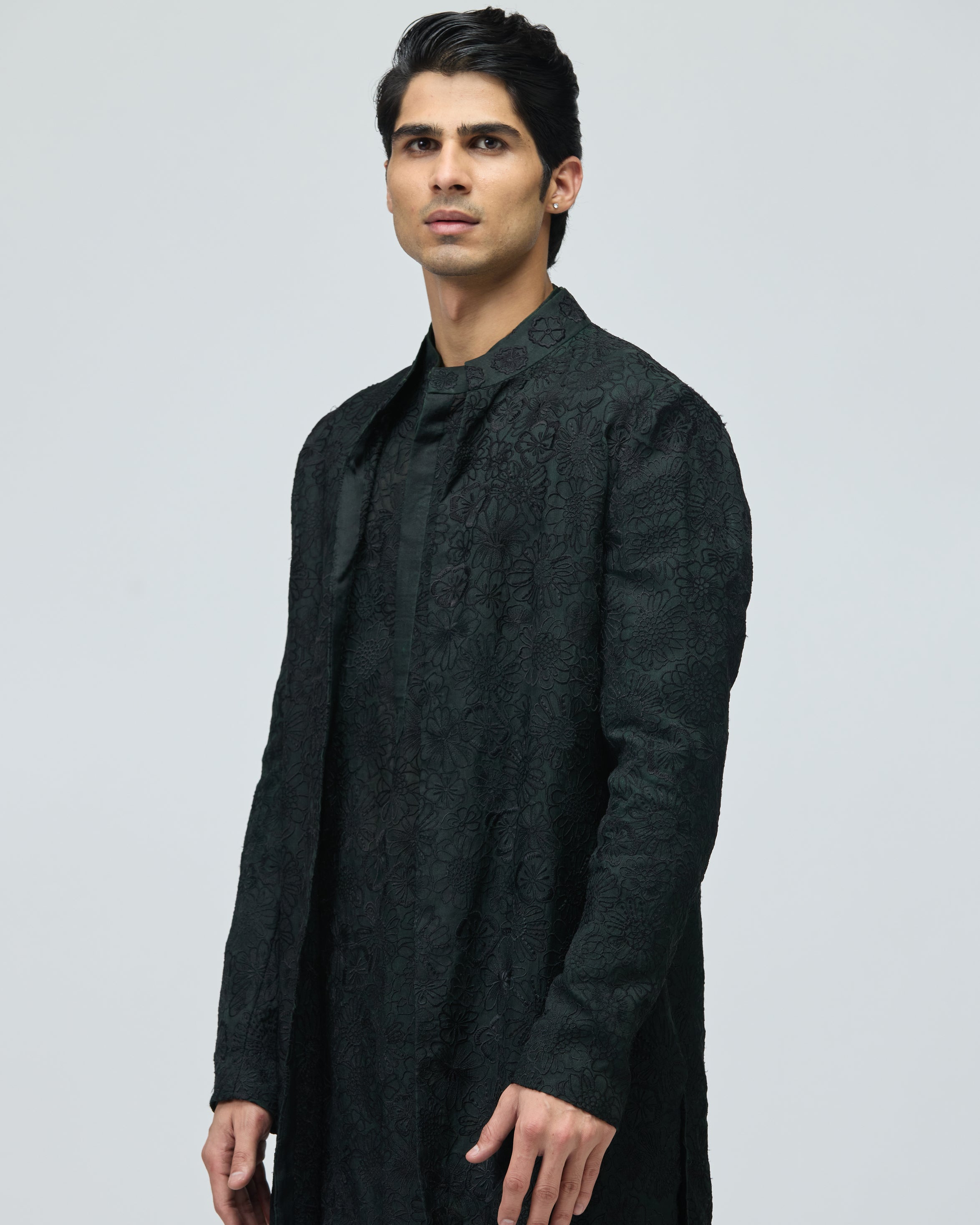 BLACK KURTA
