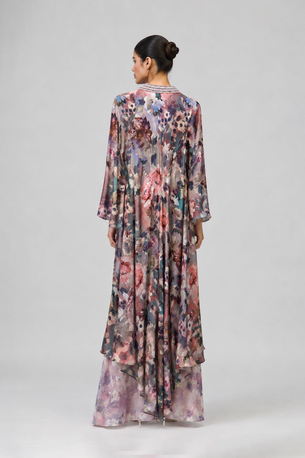 Lilac Bloom long dress