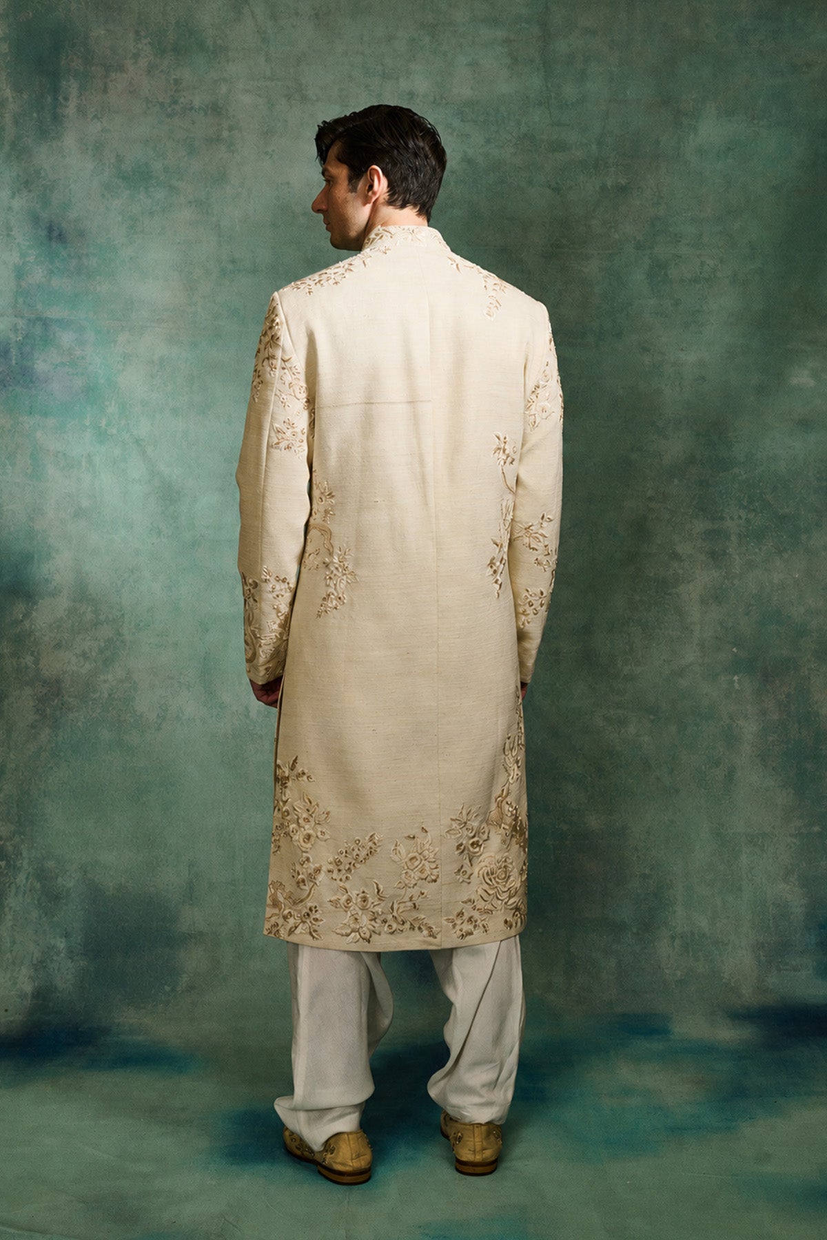 Ivory Regal Sherwani Set