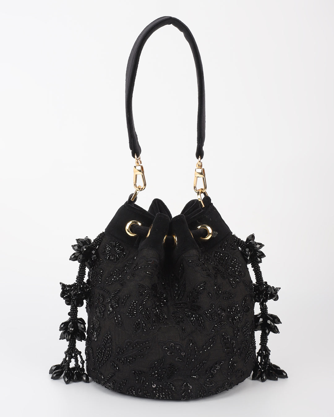 Black Orchid Potli