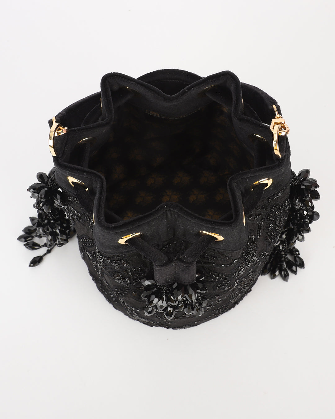 Black Orchid Potli