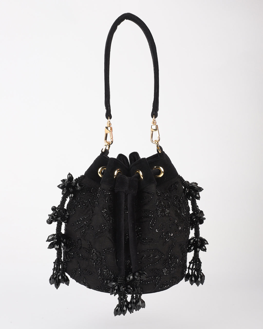 Black Orchid Potli