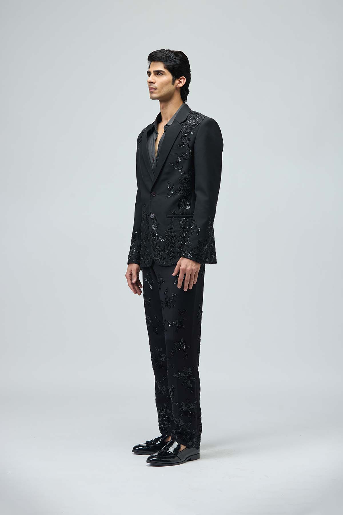 Midnight Embellished Tuxedo
