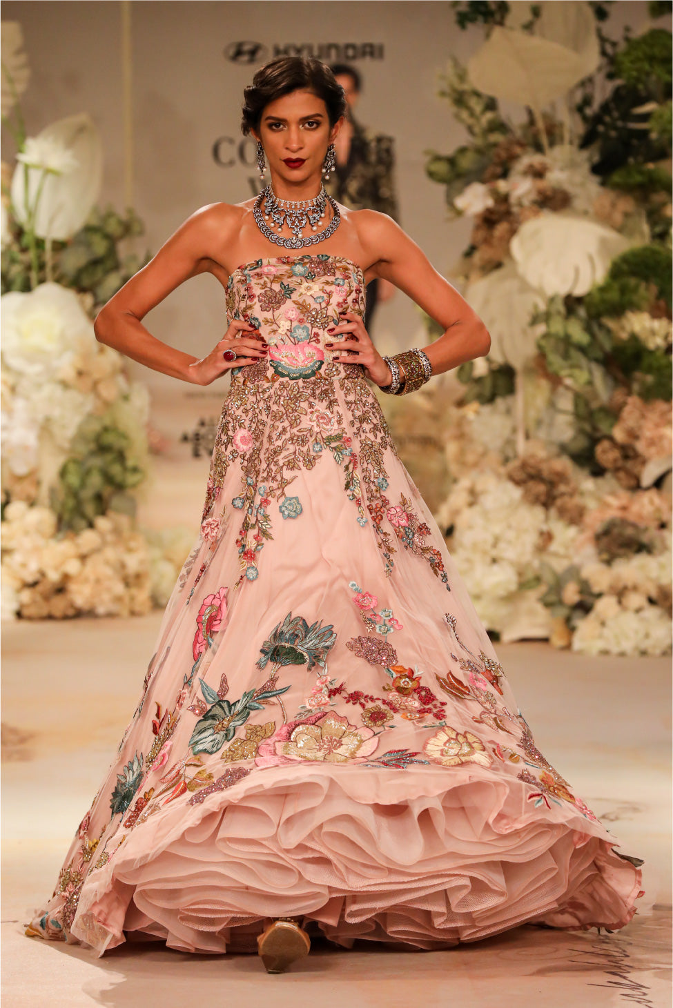 PETAL PINK BALL GOWN
