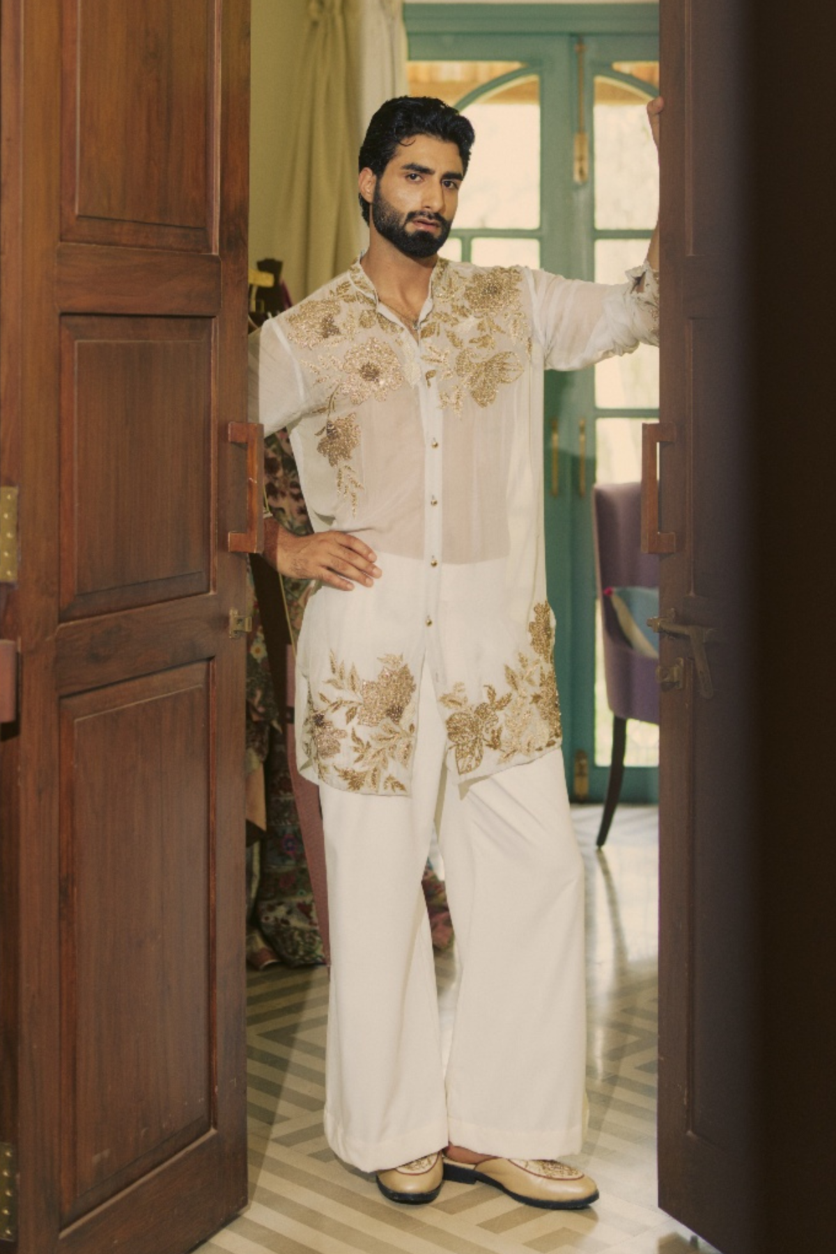 SKY BLUE KURTA