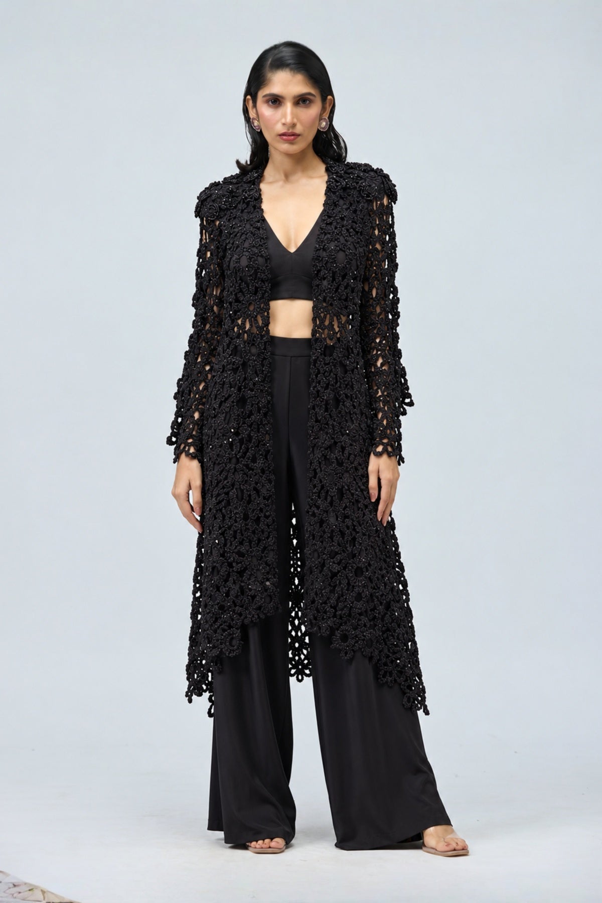 Crochet Cape Set