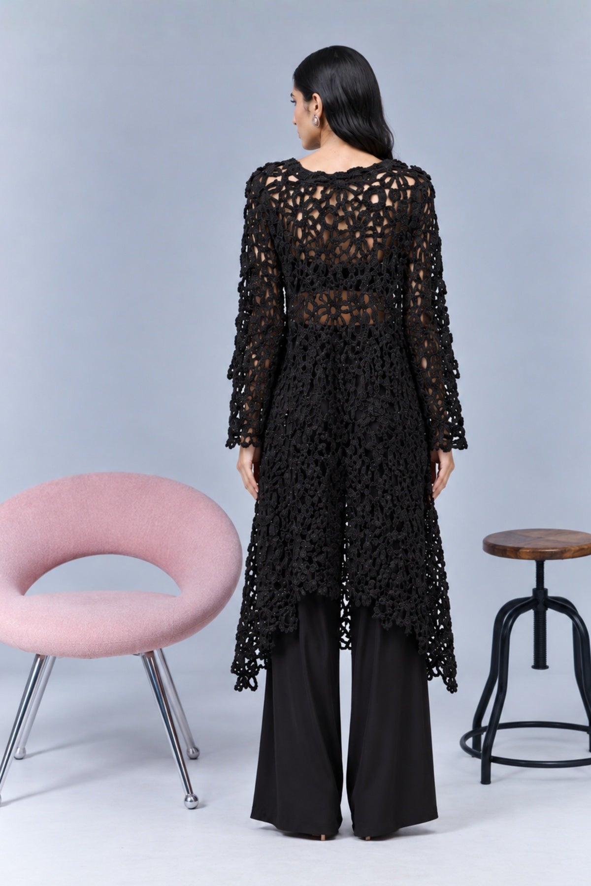 Crochet Cape Set