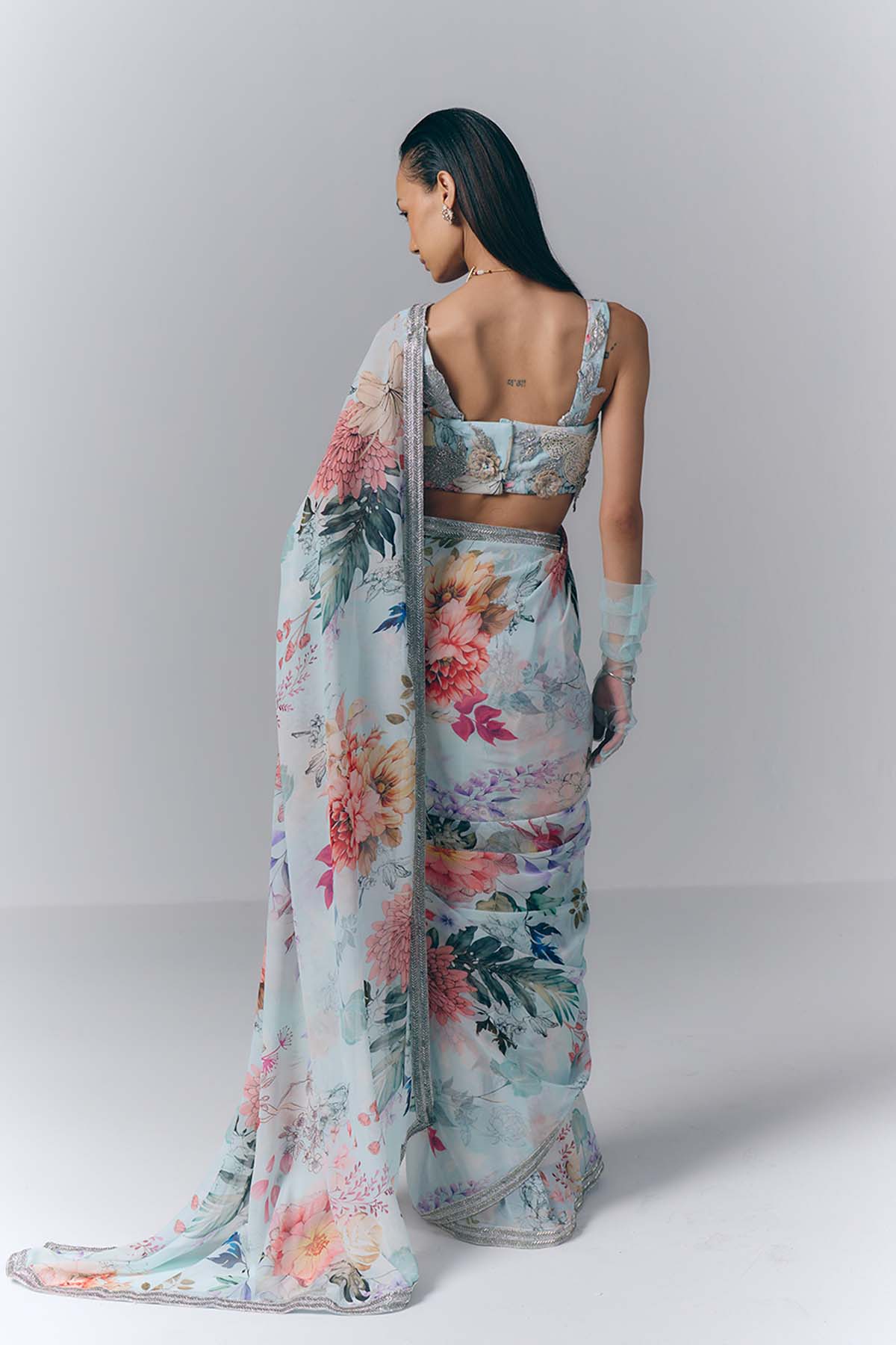 Ethereal Bloom Saree