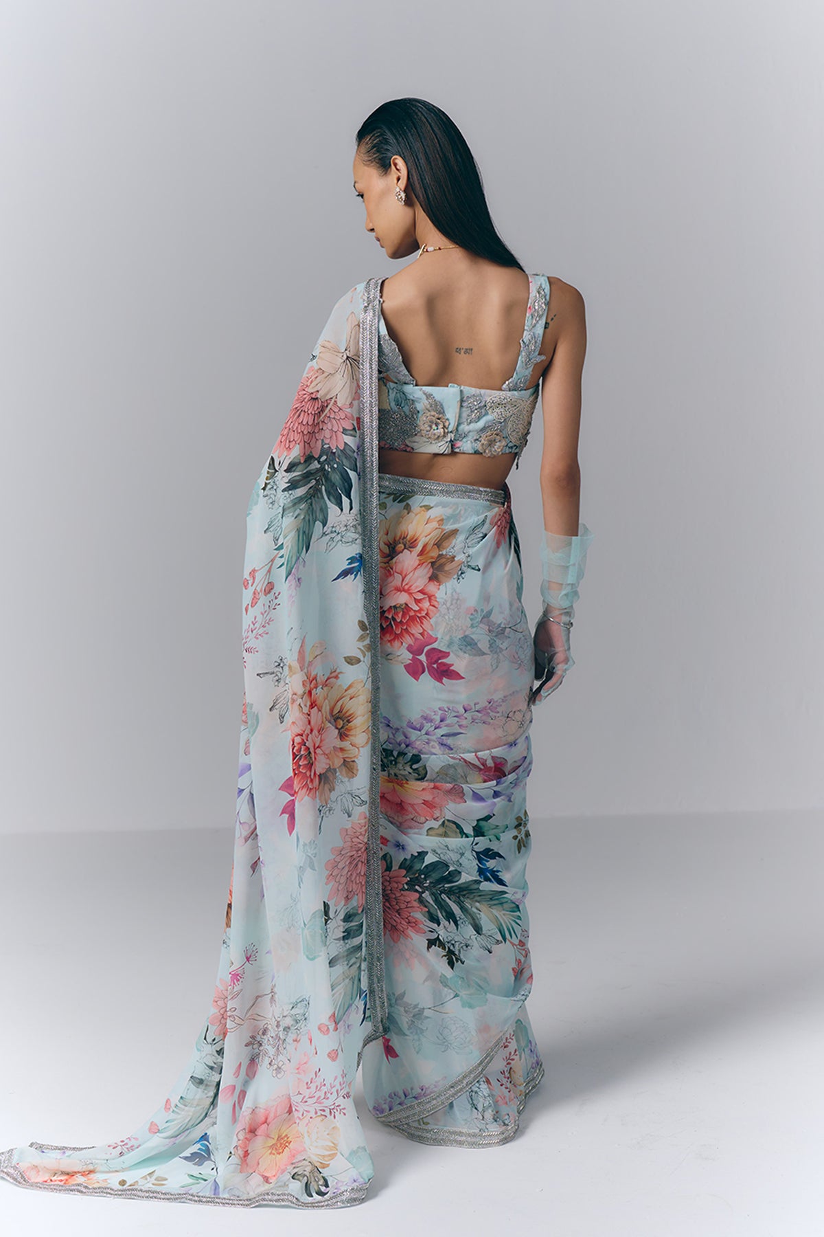 Ethereal Bloom Saree