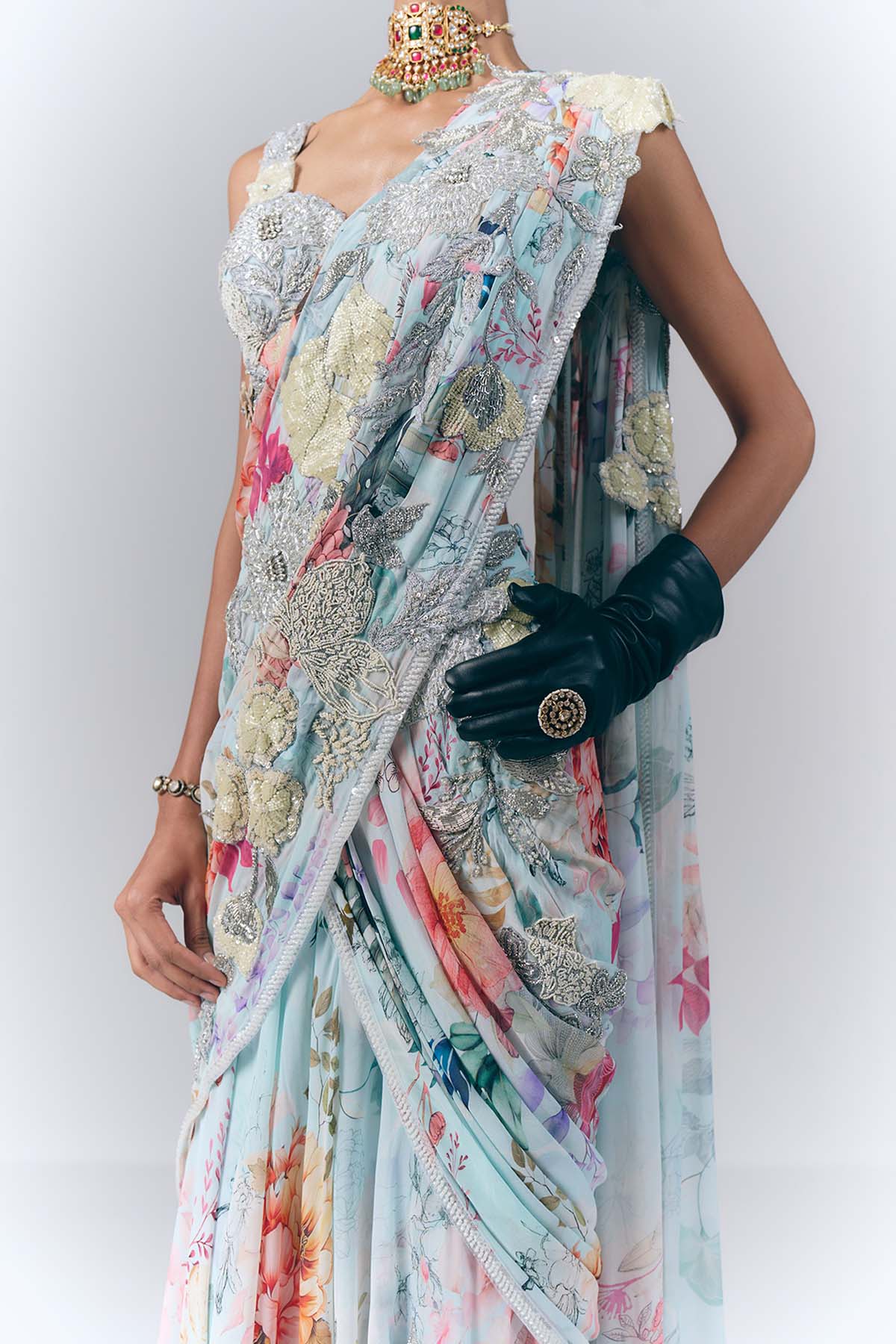 Celestial Draped Saree