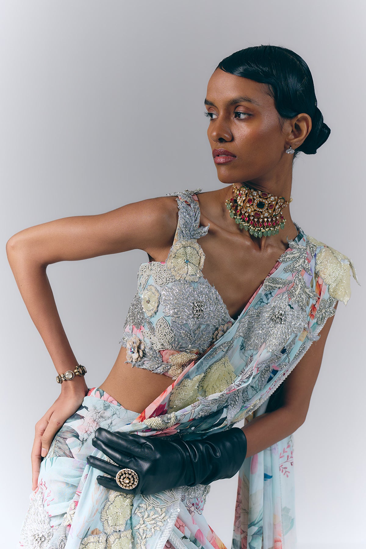 Celestial Draped Saree