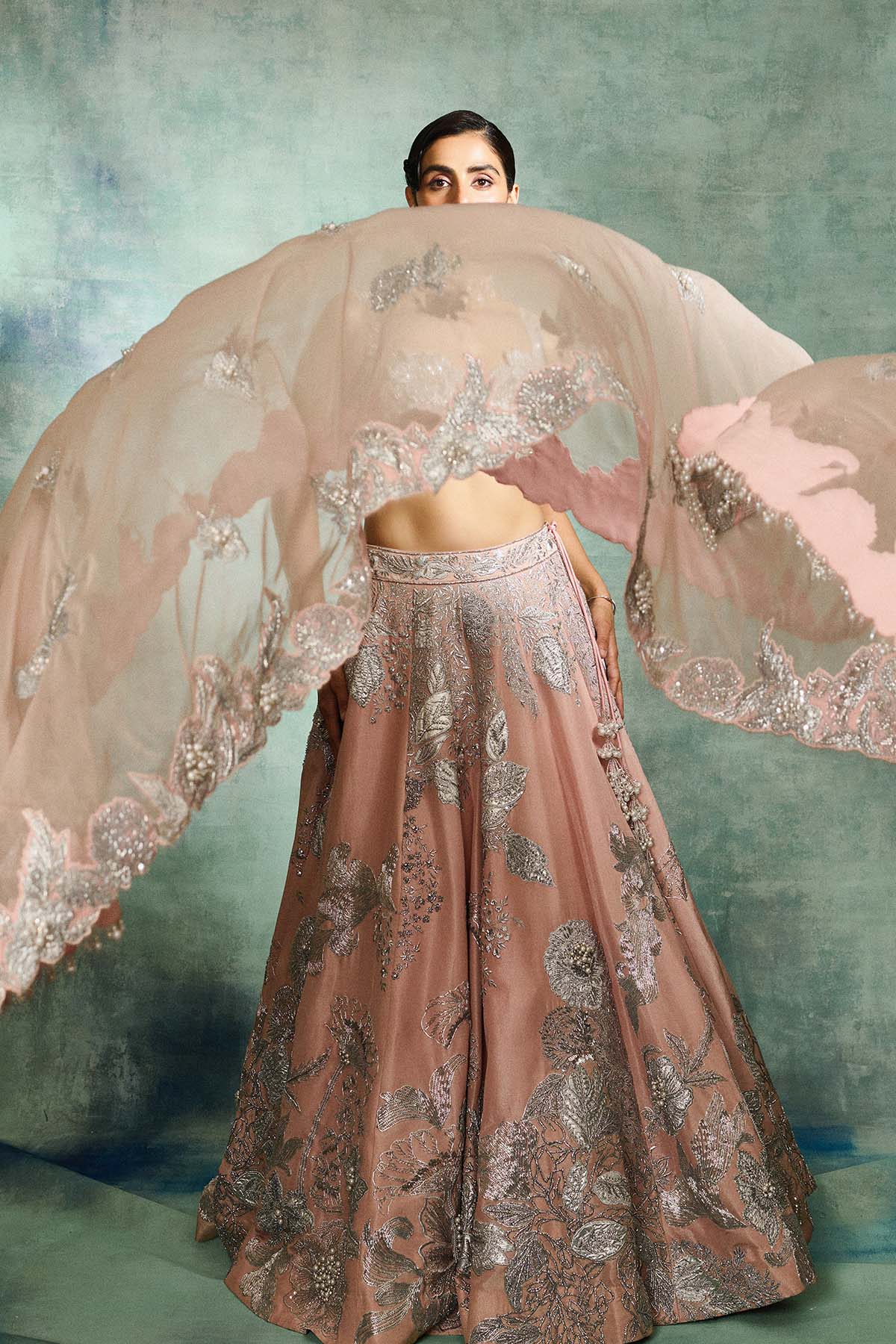 Moonlit Bloom Lehenga Set
