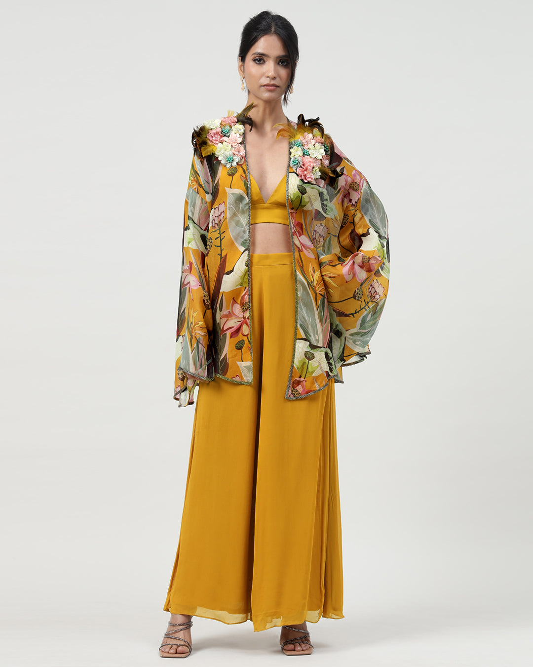 Bustier, Pants & Cape
