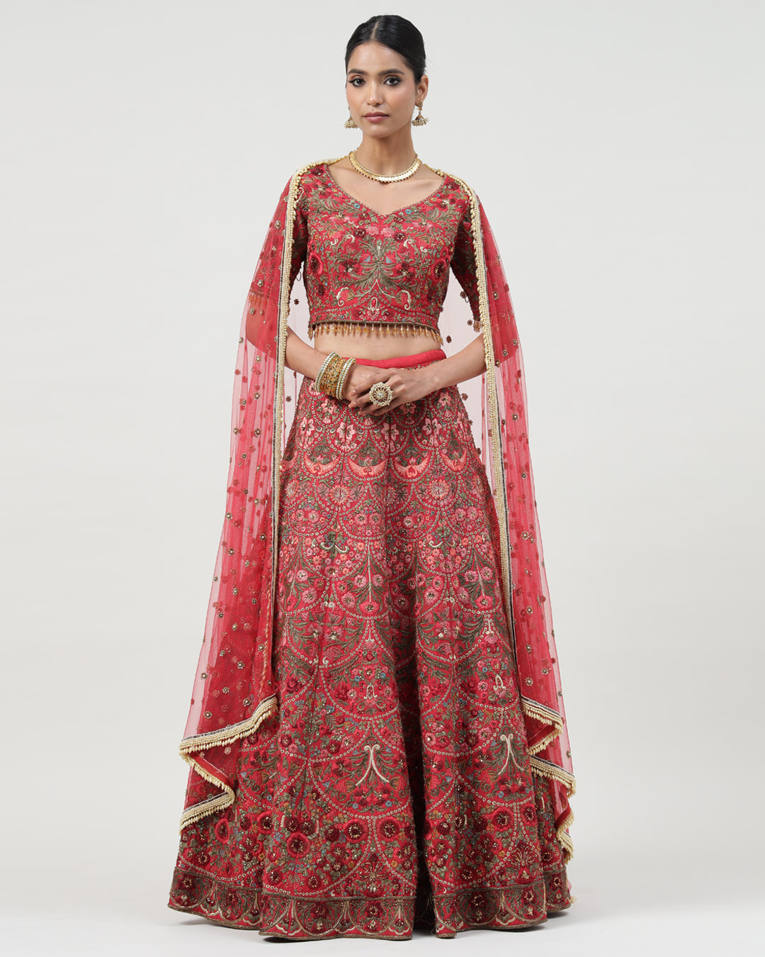 Lehenga Blouse Dupatta