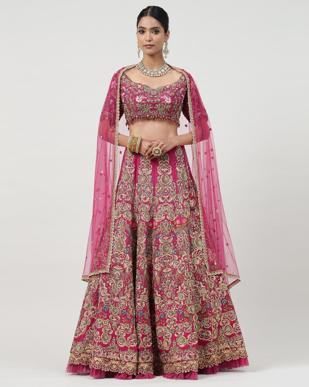 Lehenga Blouse Dupatta
