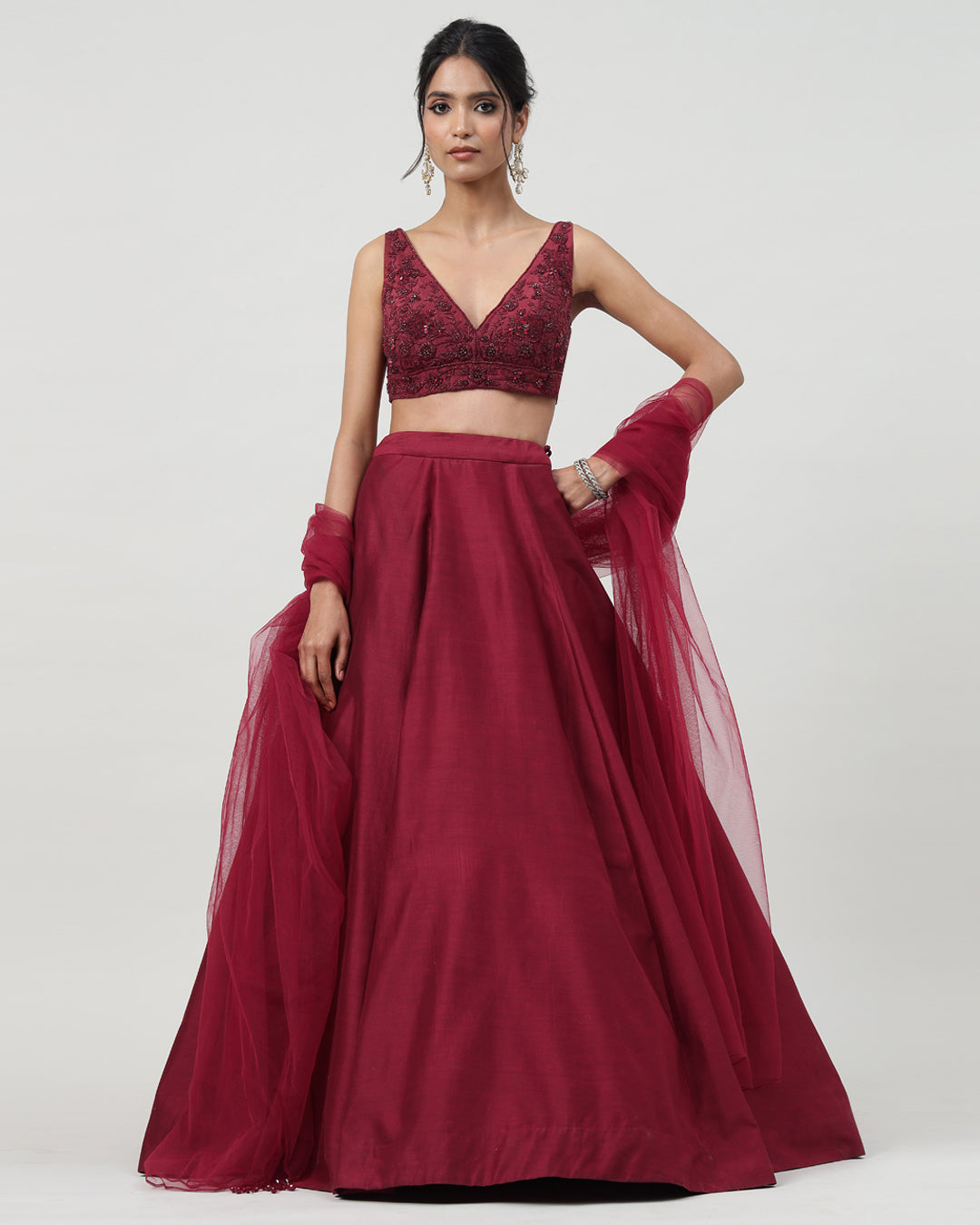 Lehenga Blouse Dupatta
