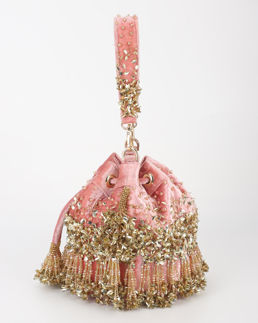Rosy Glimmer Potli
