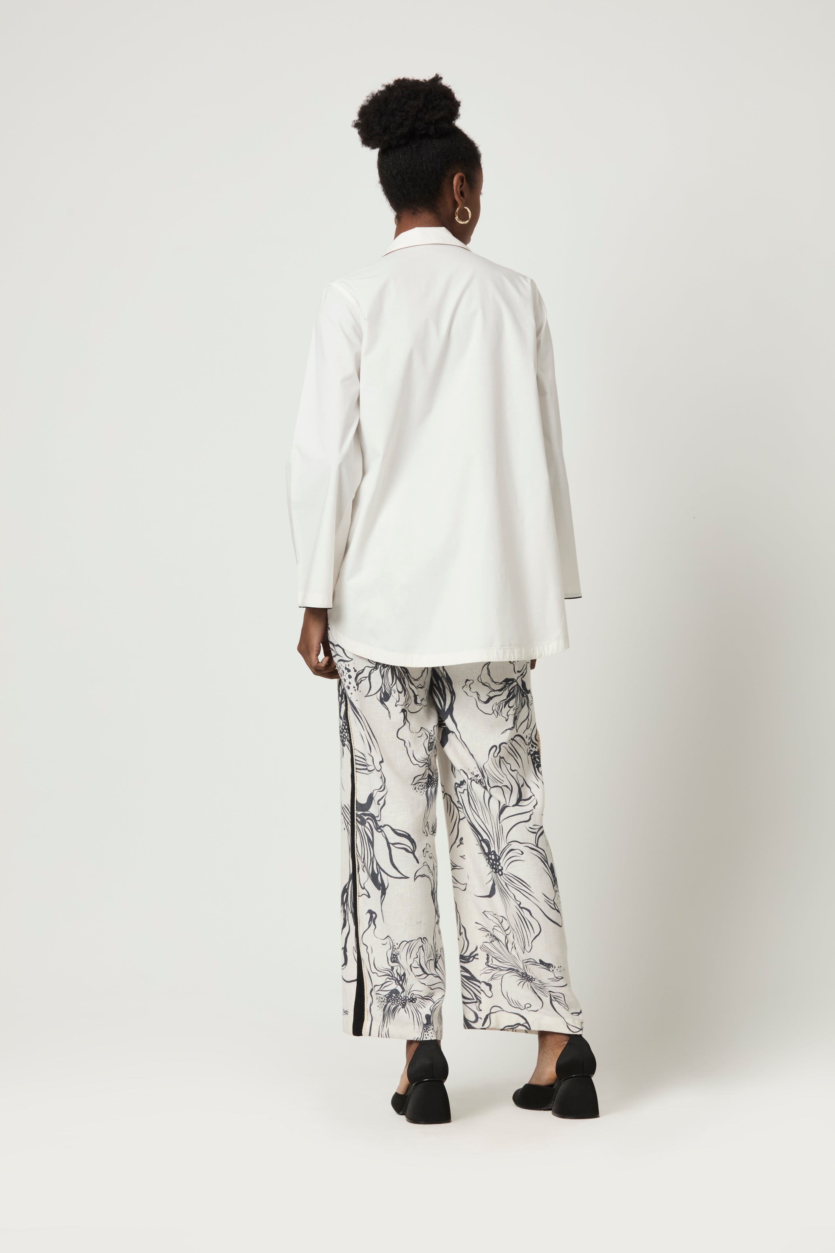 LUNA HIGHLIGHT PRINTED SHIRT WITH PRINTED TROUSERS