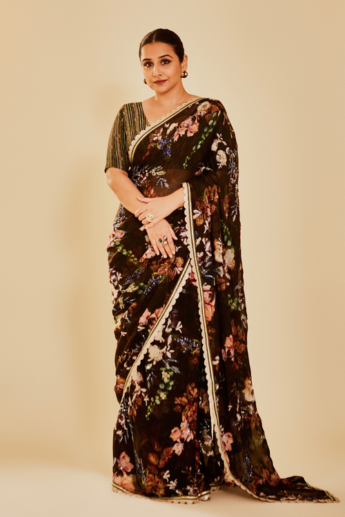 VIDHYA BALAN-SAREE SET