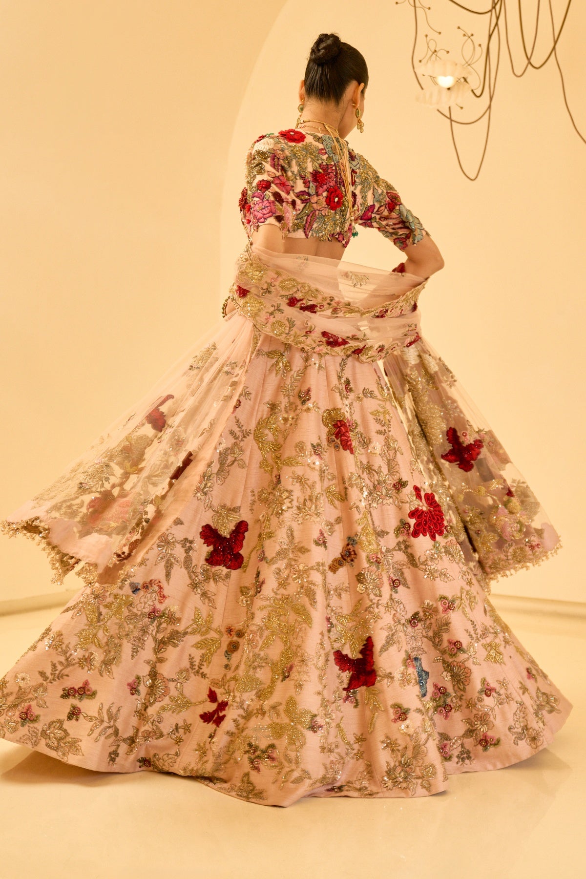ASTERIA FLORAL LEHENGA SET