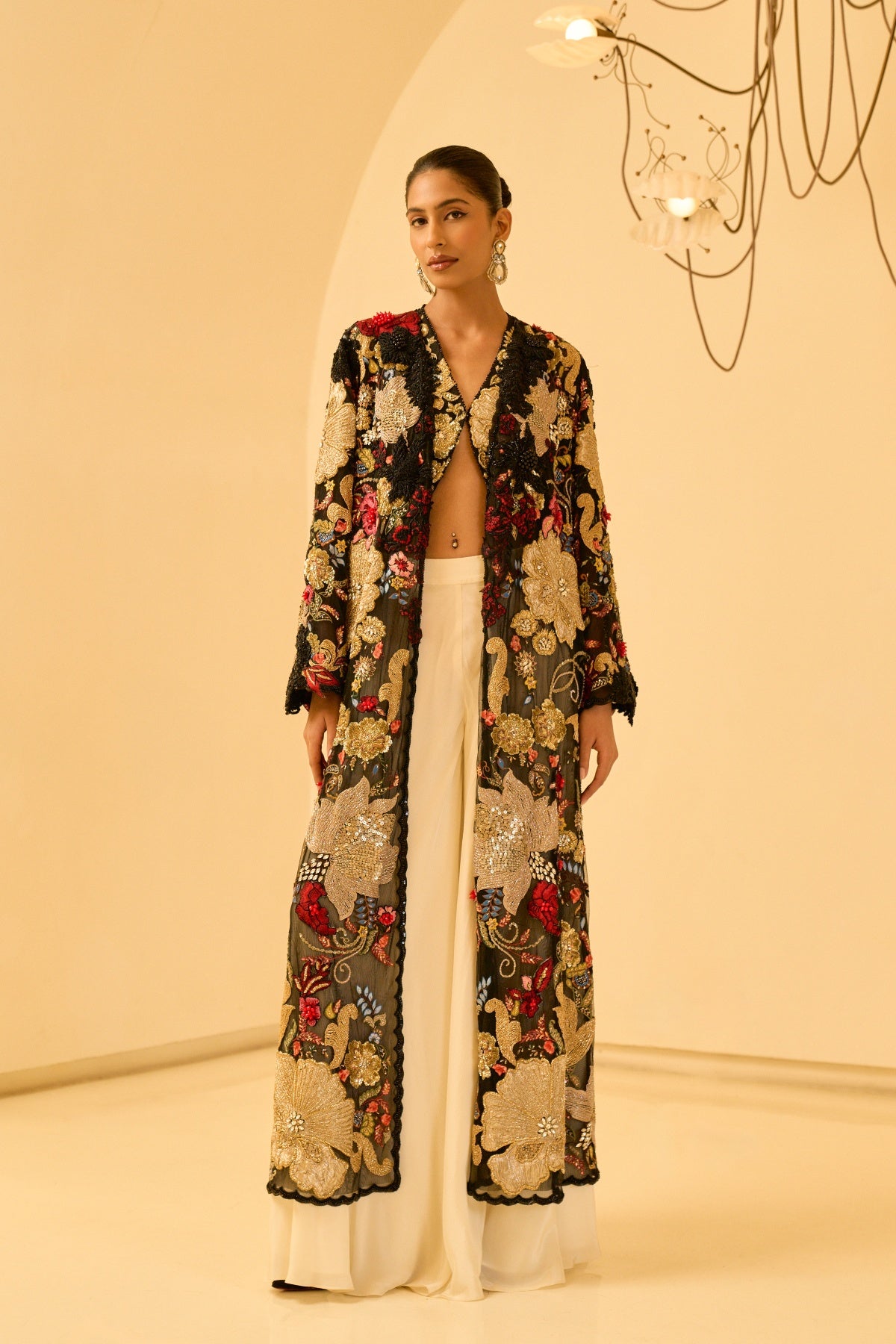 BOTANICAL NOIR CAPE SET