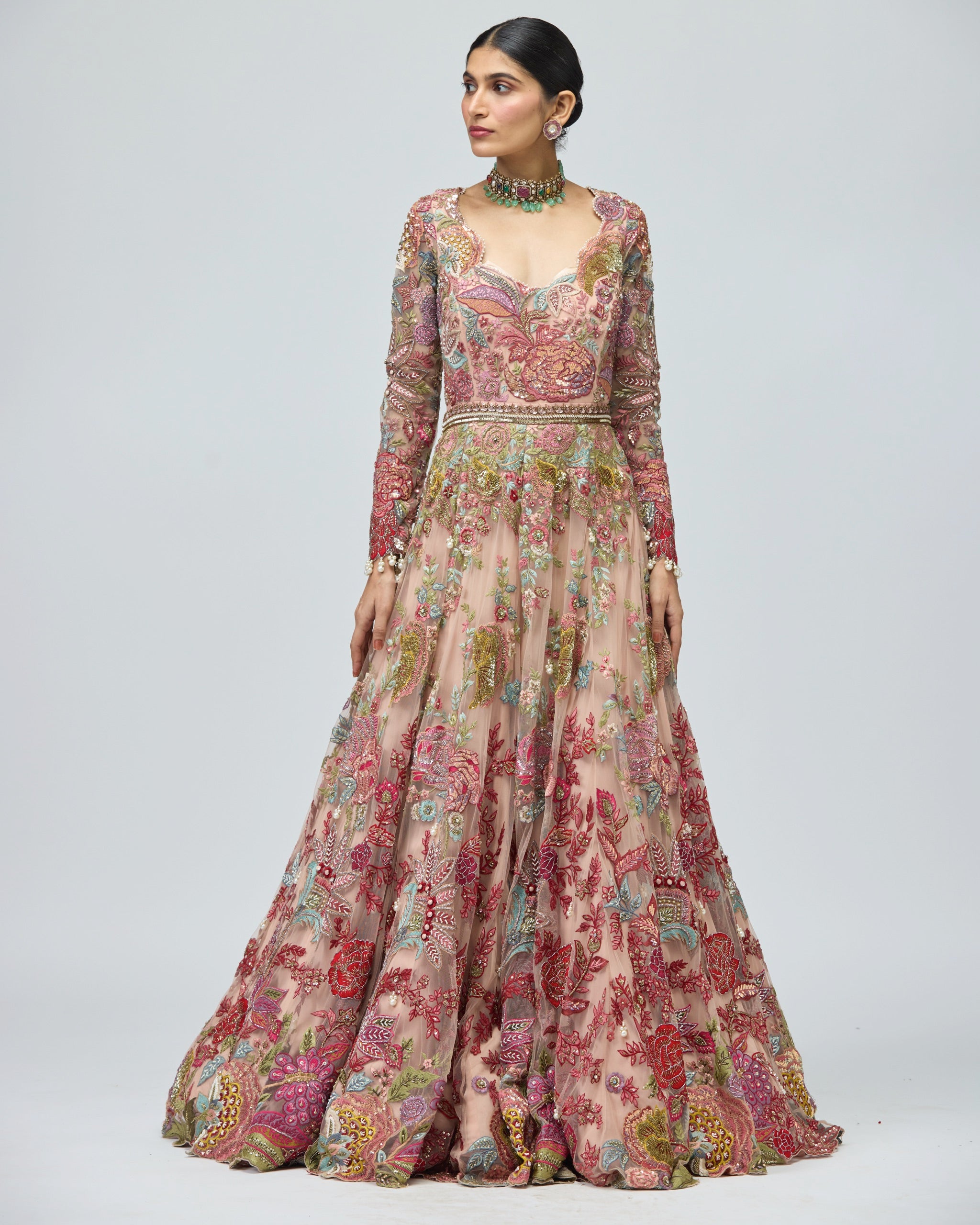 MONO NET GOWN