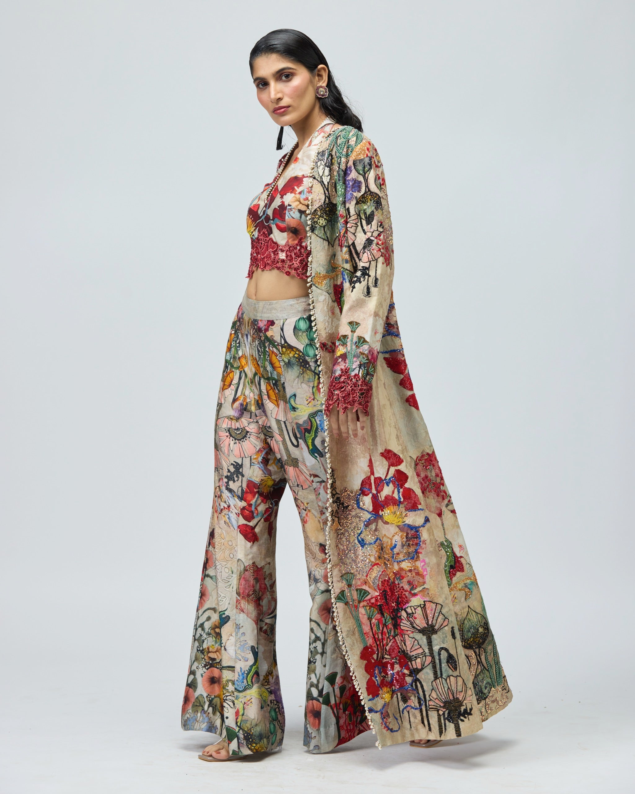 MULTI COLOR CAPE SET