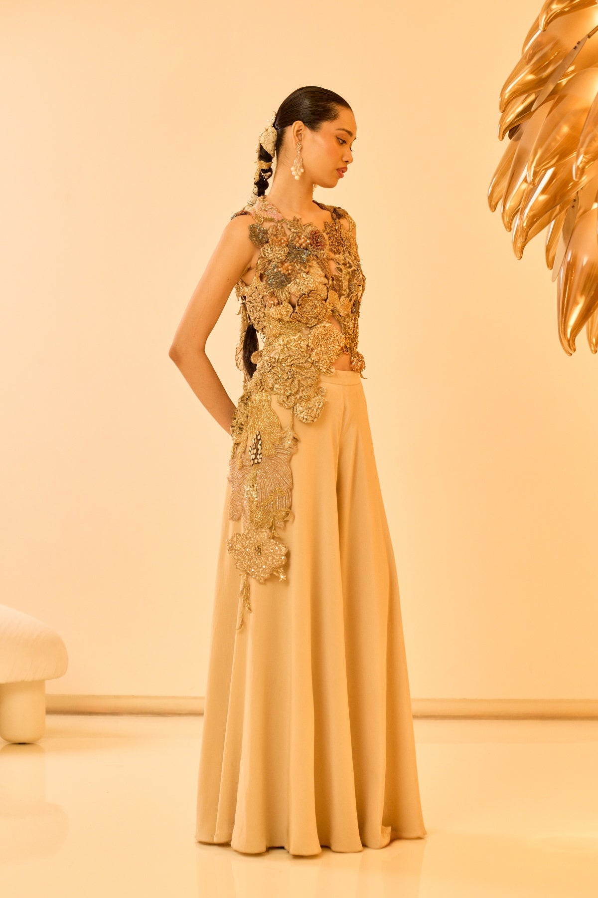 OPALINE EMBELLISHED CO-ORD SET