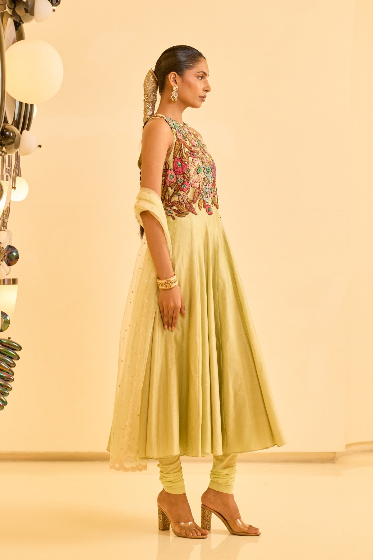 SAGE GREEN KURTA SET