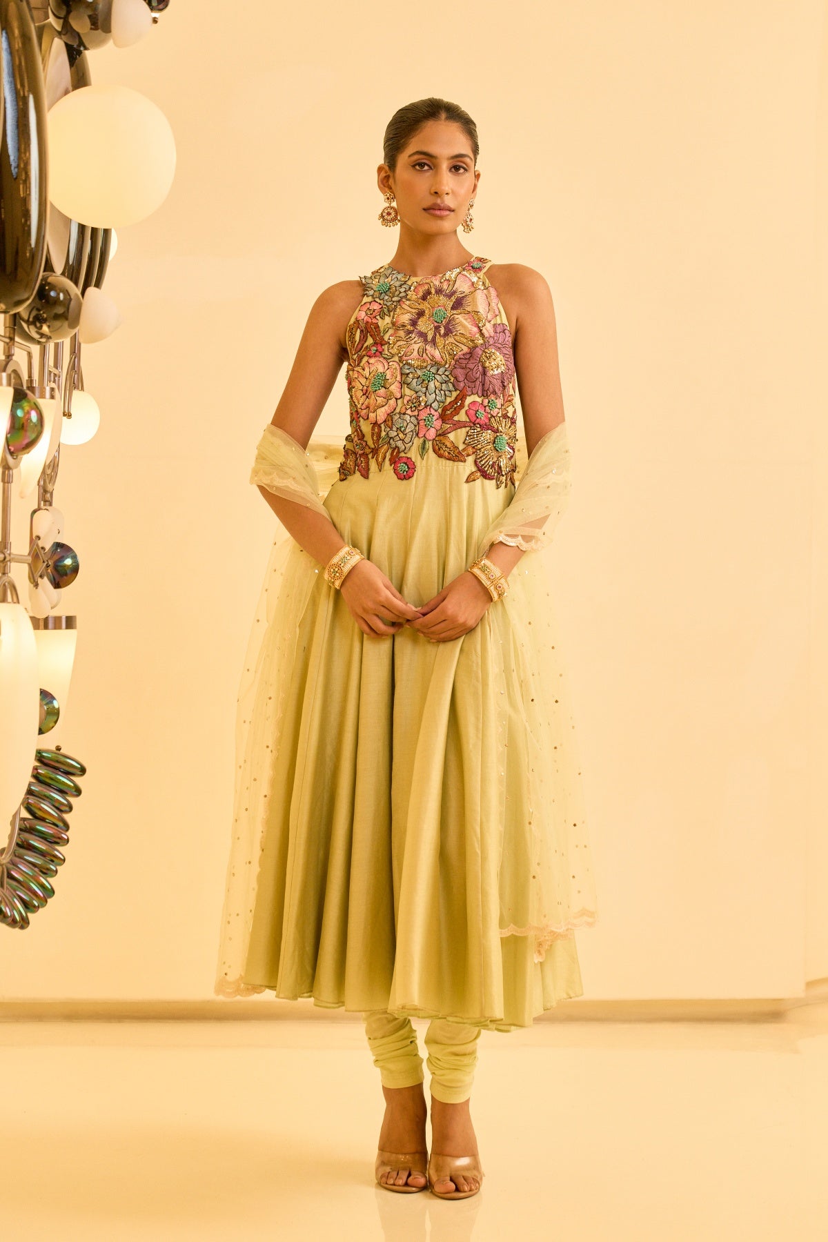 SAGE GREEN KURTA SET