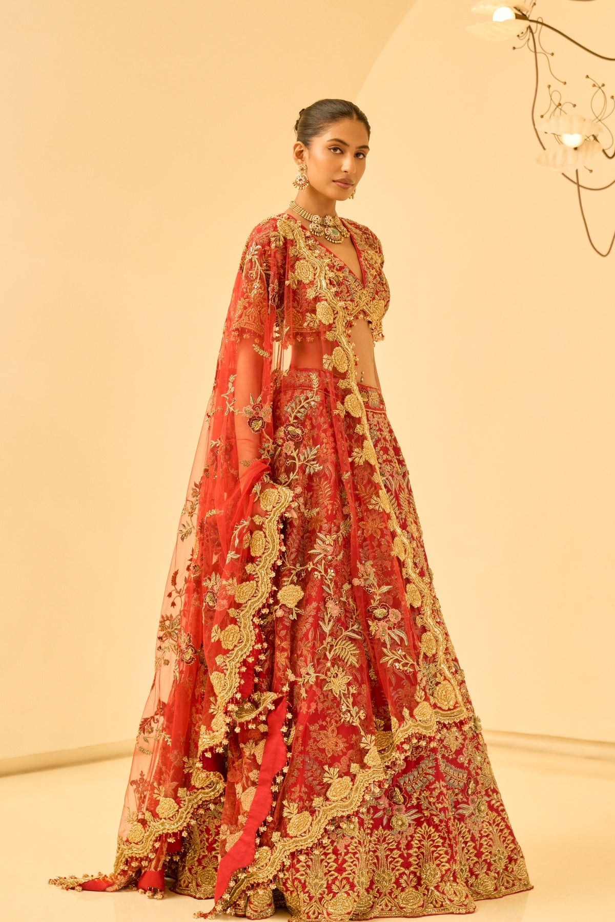 ZARDOZI BRIDAL LEHENGA SET