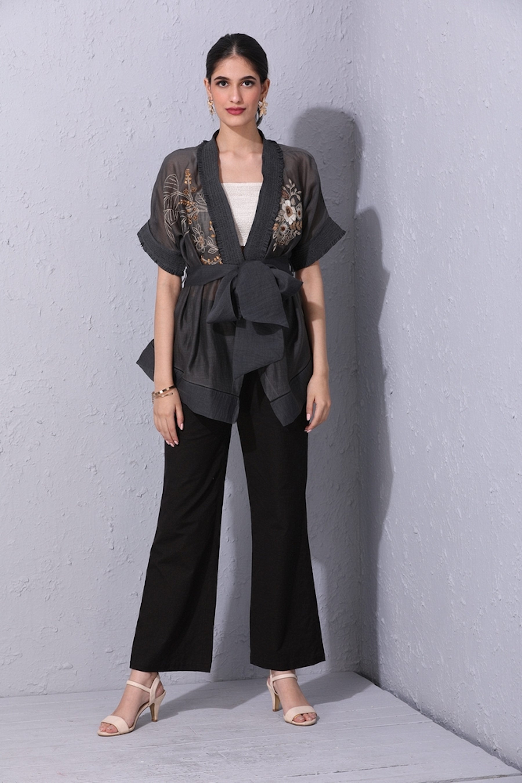 Earth Story Wrap Top