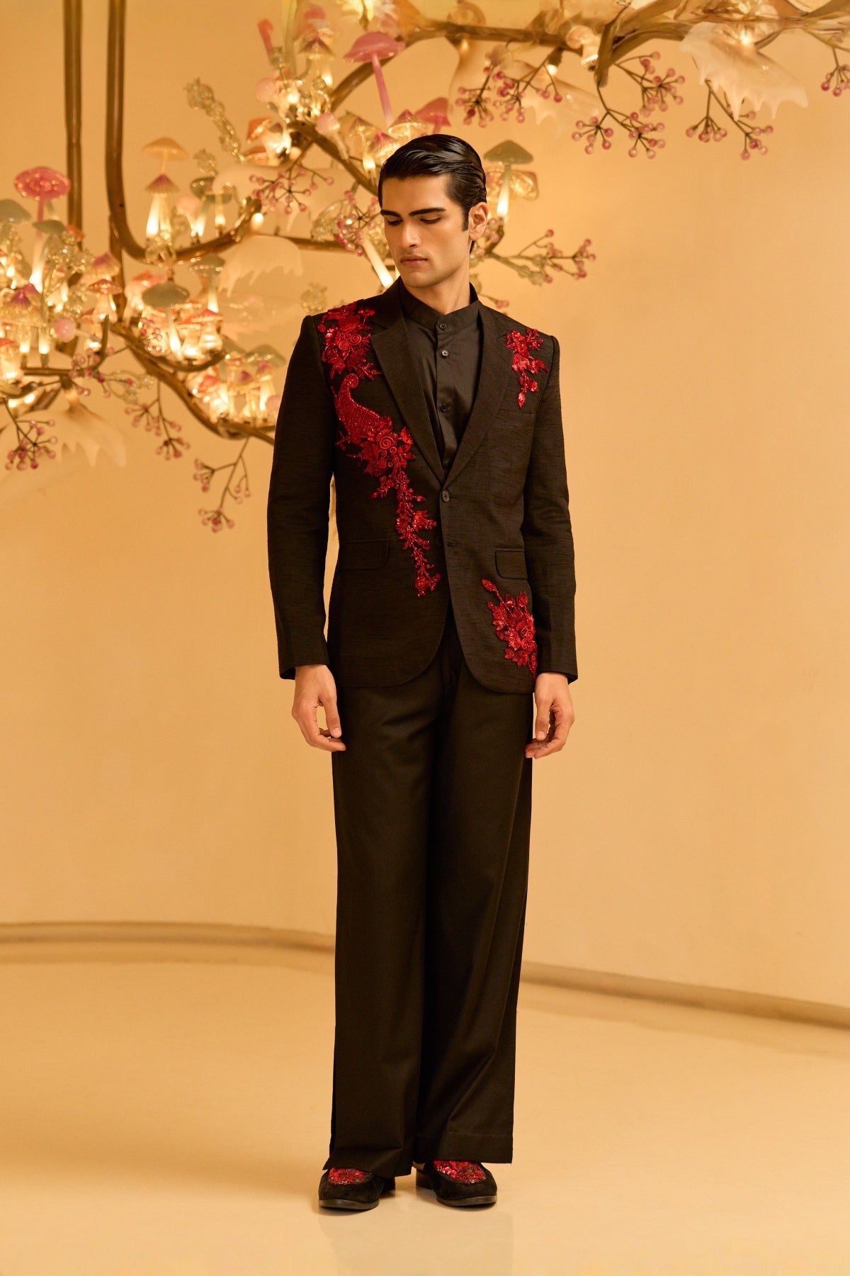 Noir Bloom Tuxedo SET