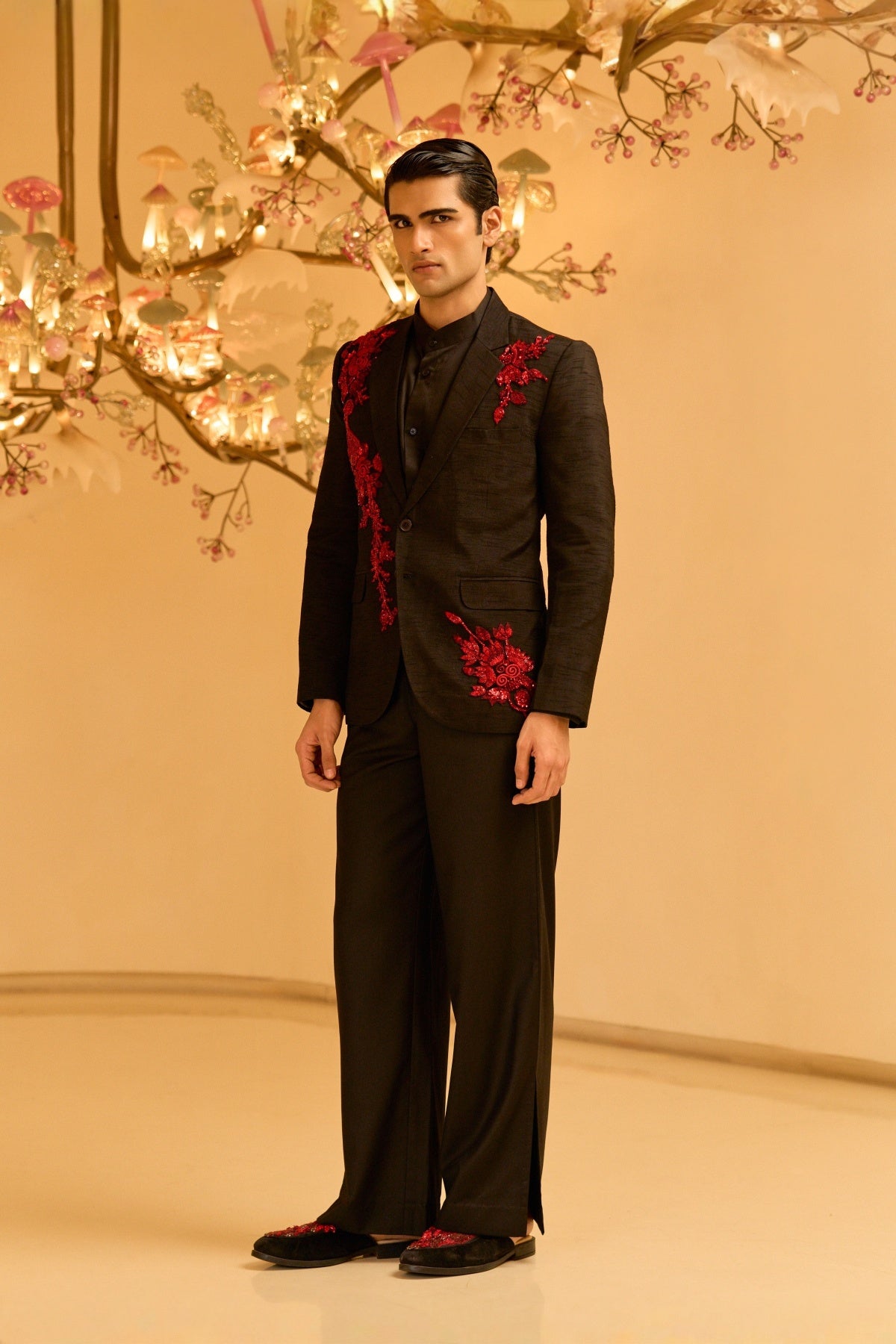 Noir Bloom Tuxedo SET