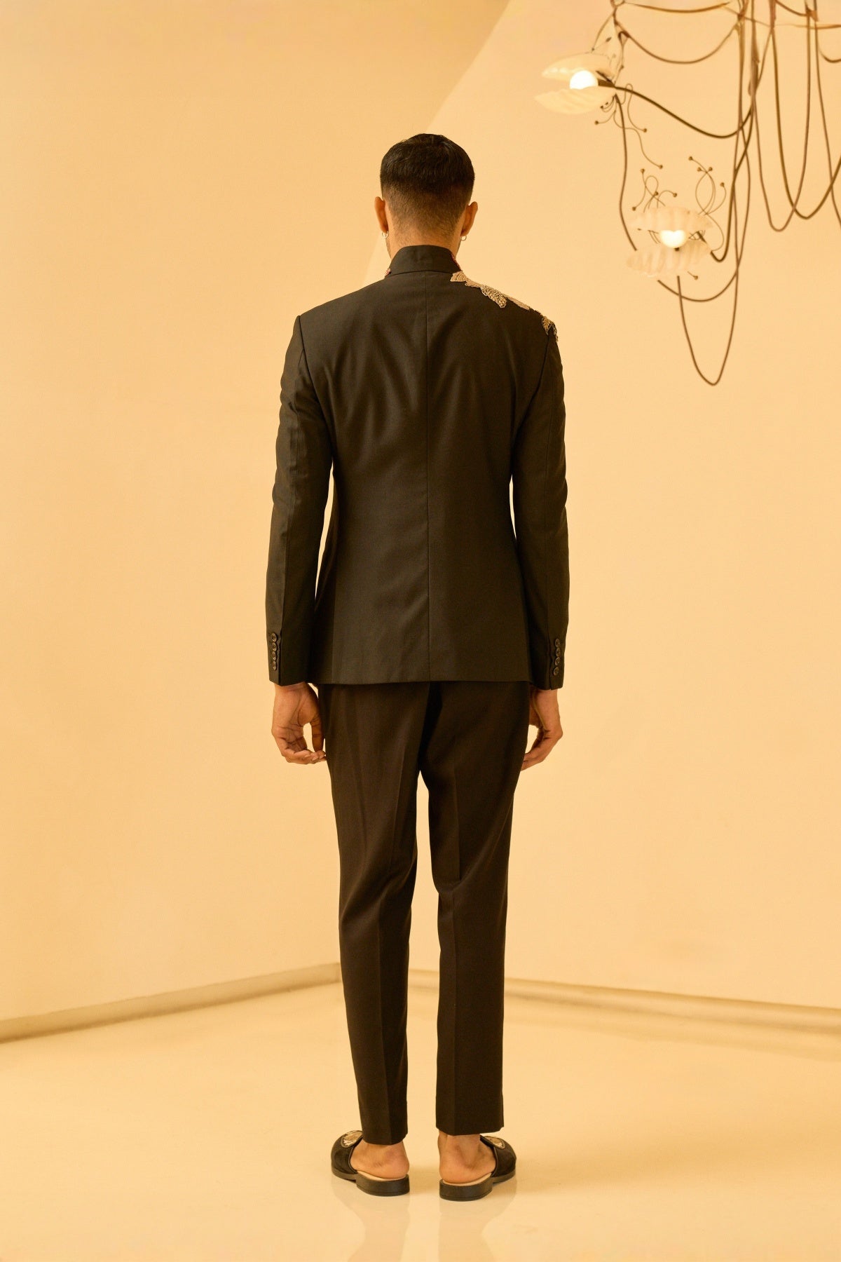 Noir Bandhgala SET