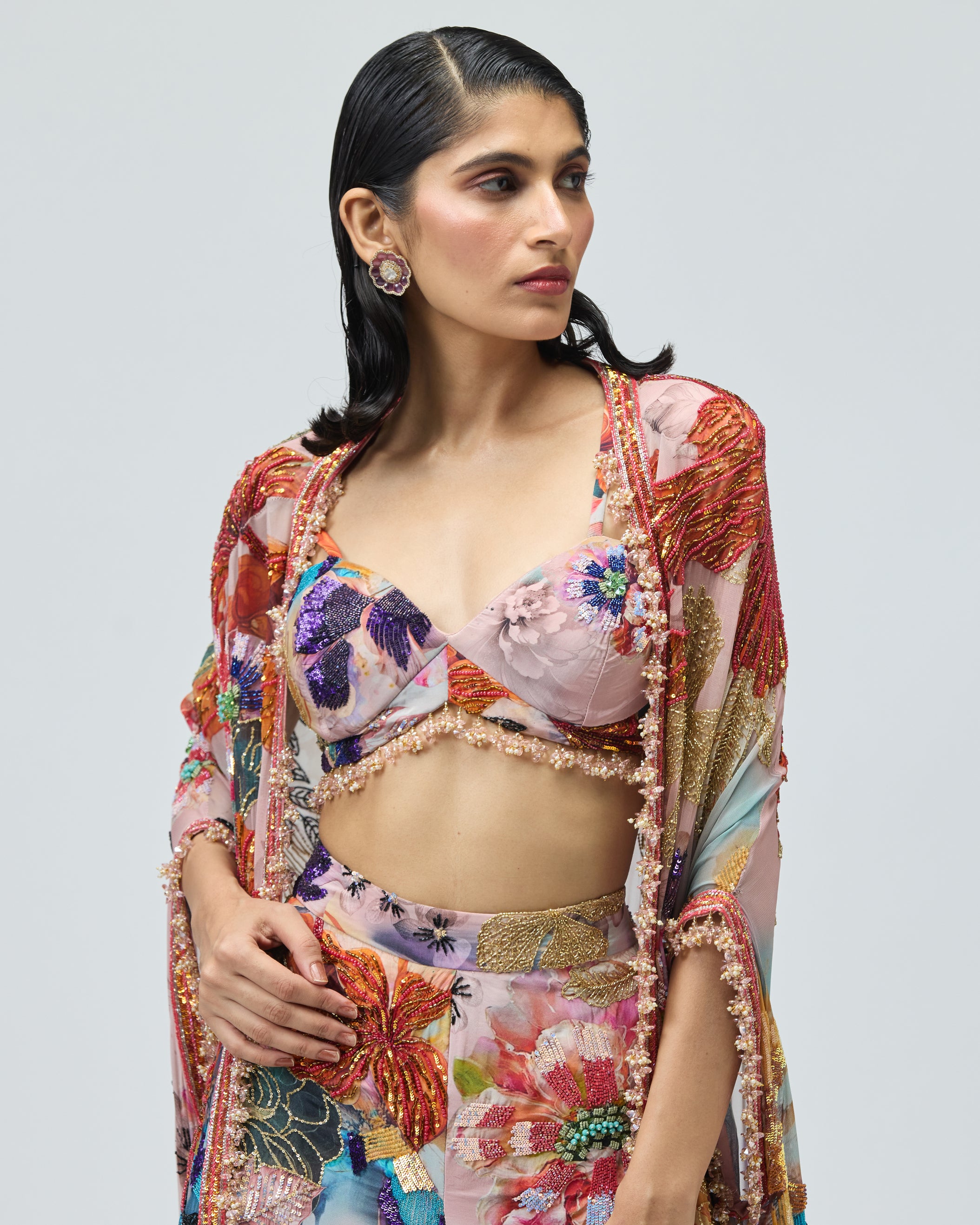 PRINTED GGT CAPE SET