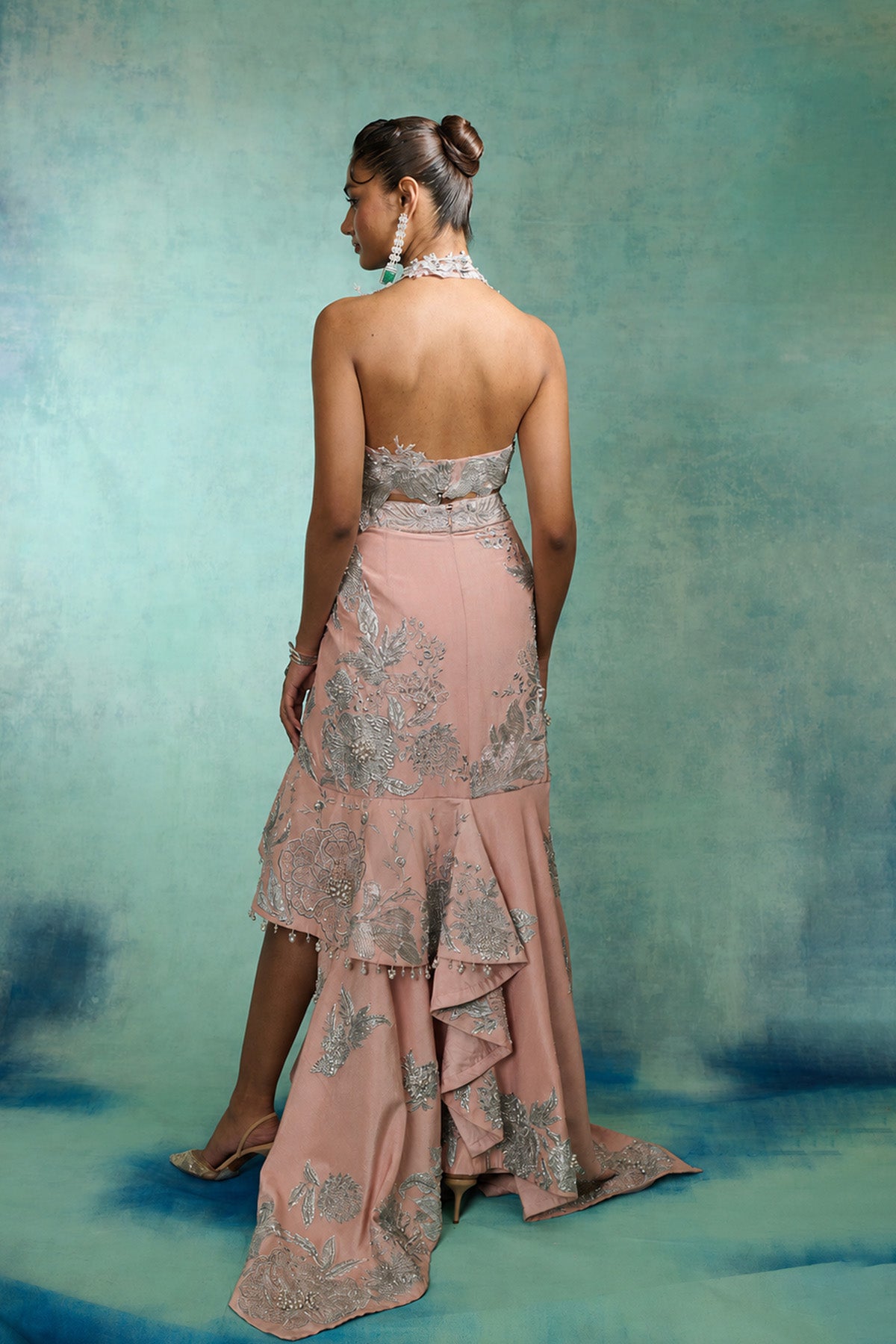 Celeste Assymetrical Skirt Set