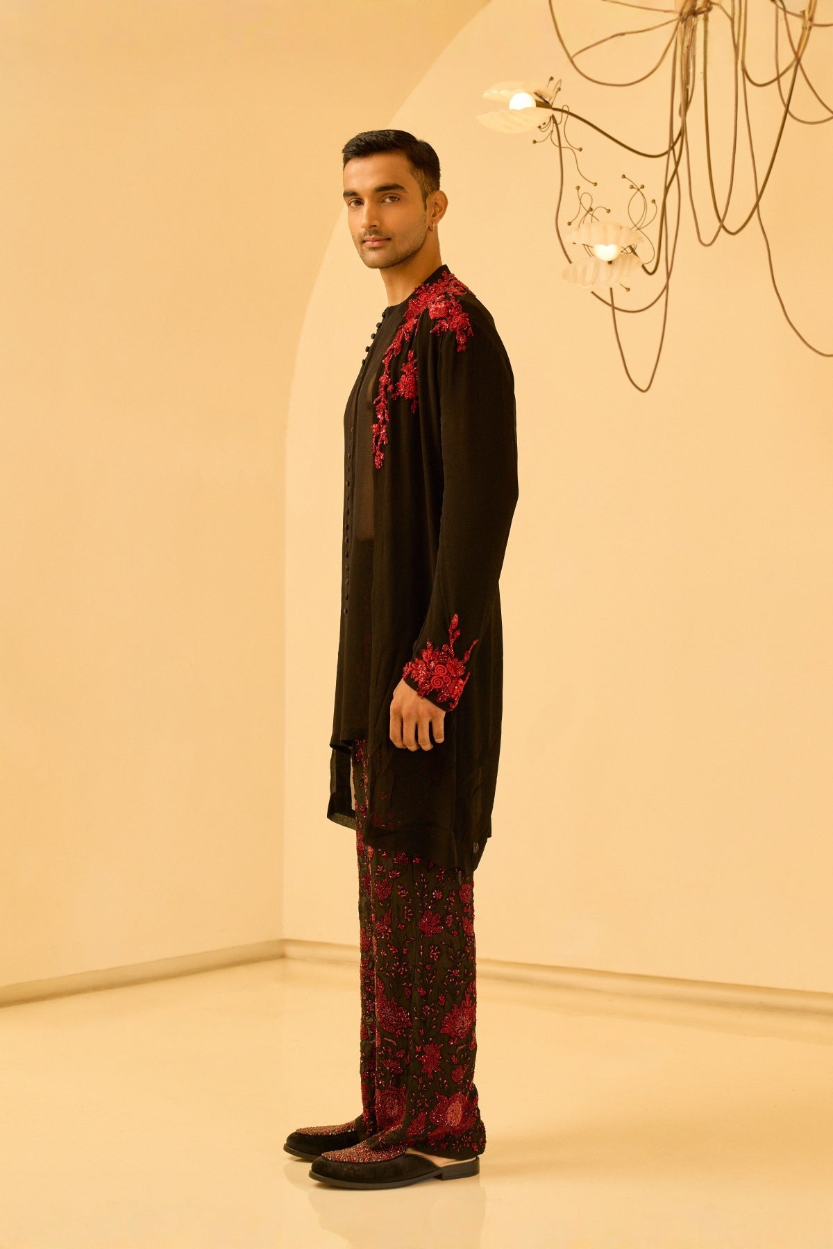 Noir Kurta SET