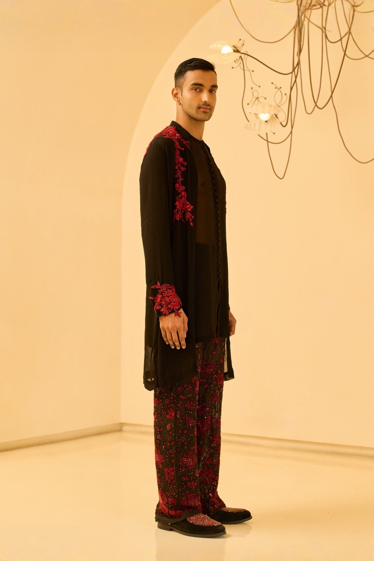 Noir Kurta SET