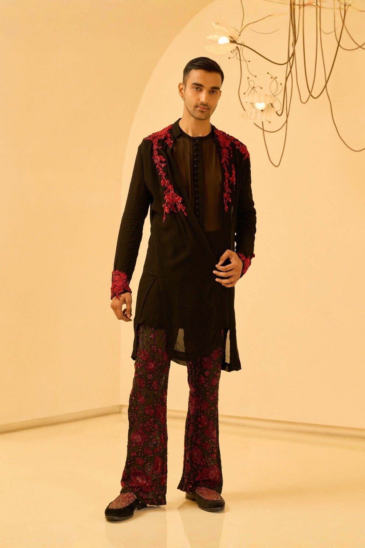 Noir Kurta SET