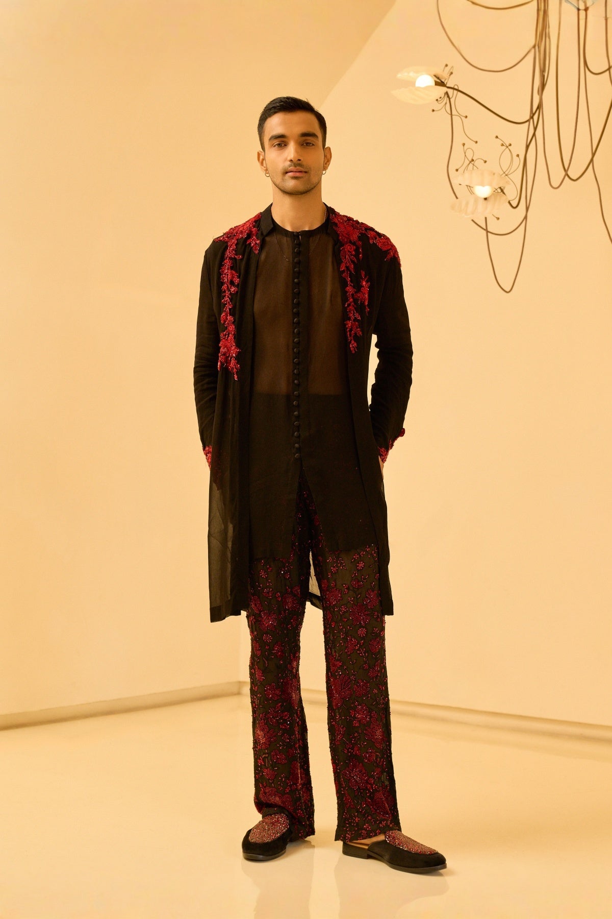 Noir Kurta SET