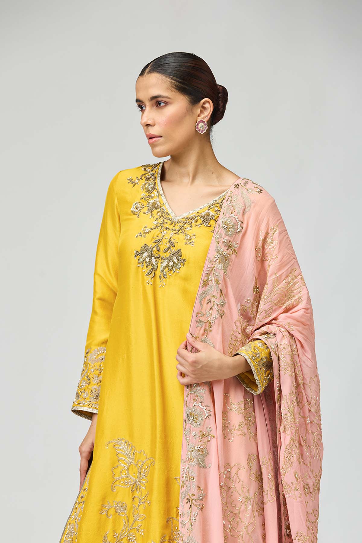 Sunshine Embroidered Kurta Set