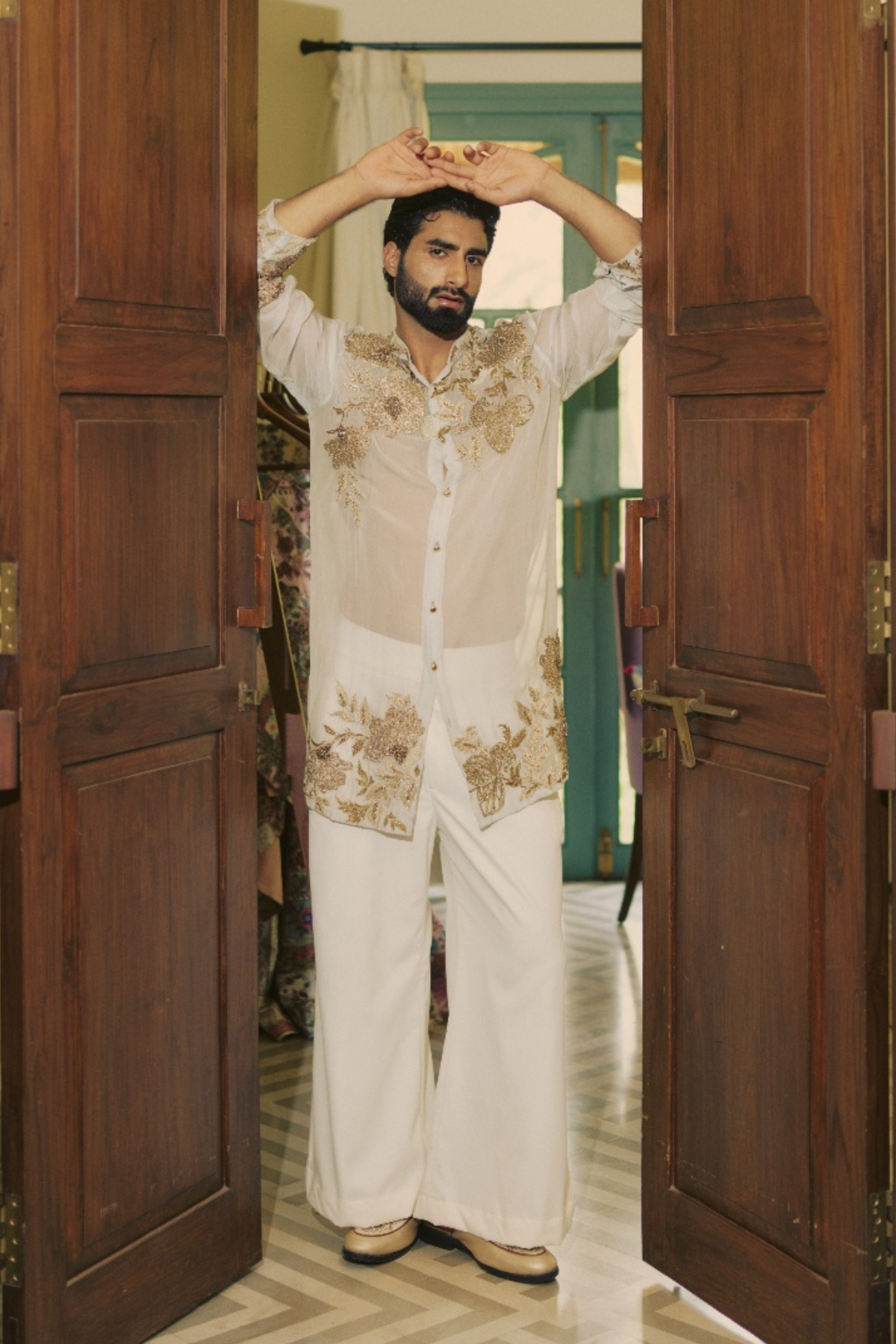SKY BLUE KURTA