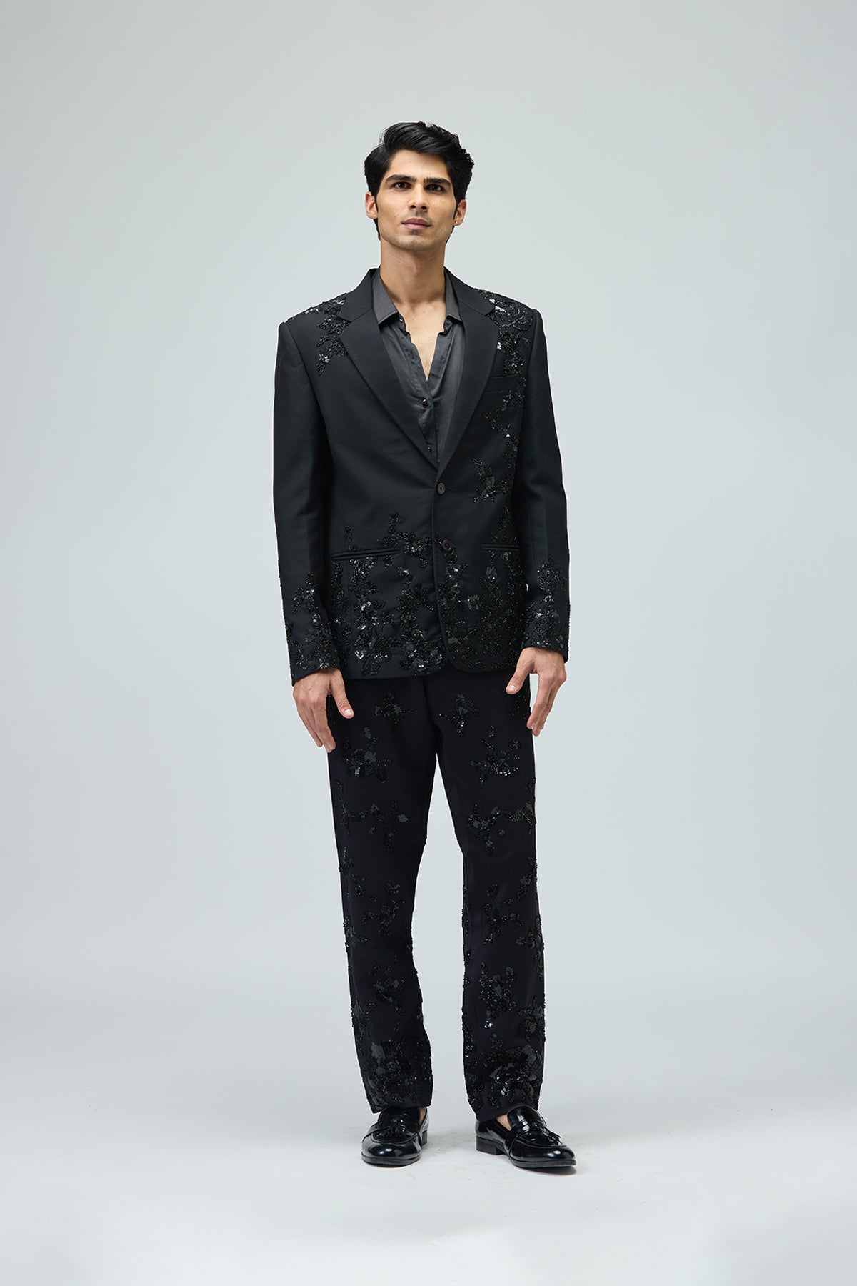 Midnight Embellished Tuxedo