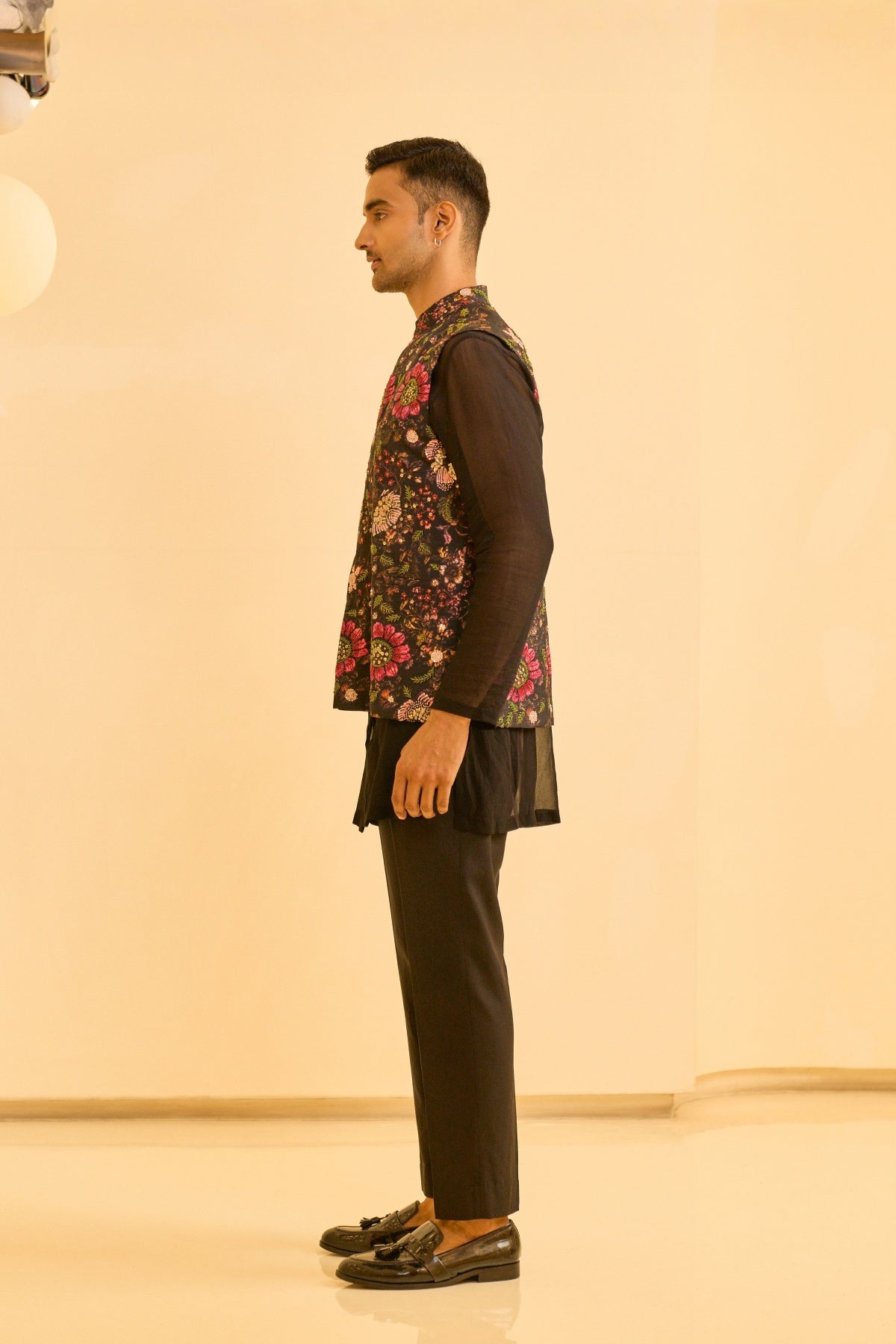 Midnight Floral Bundi