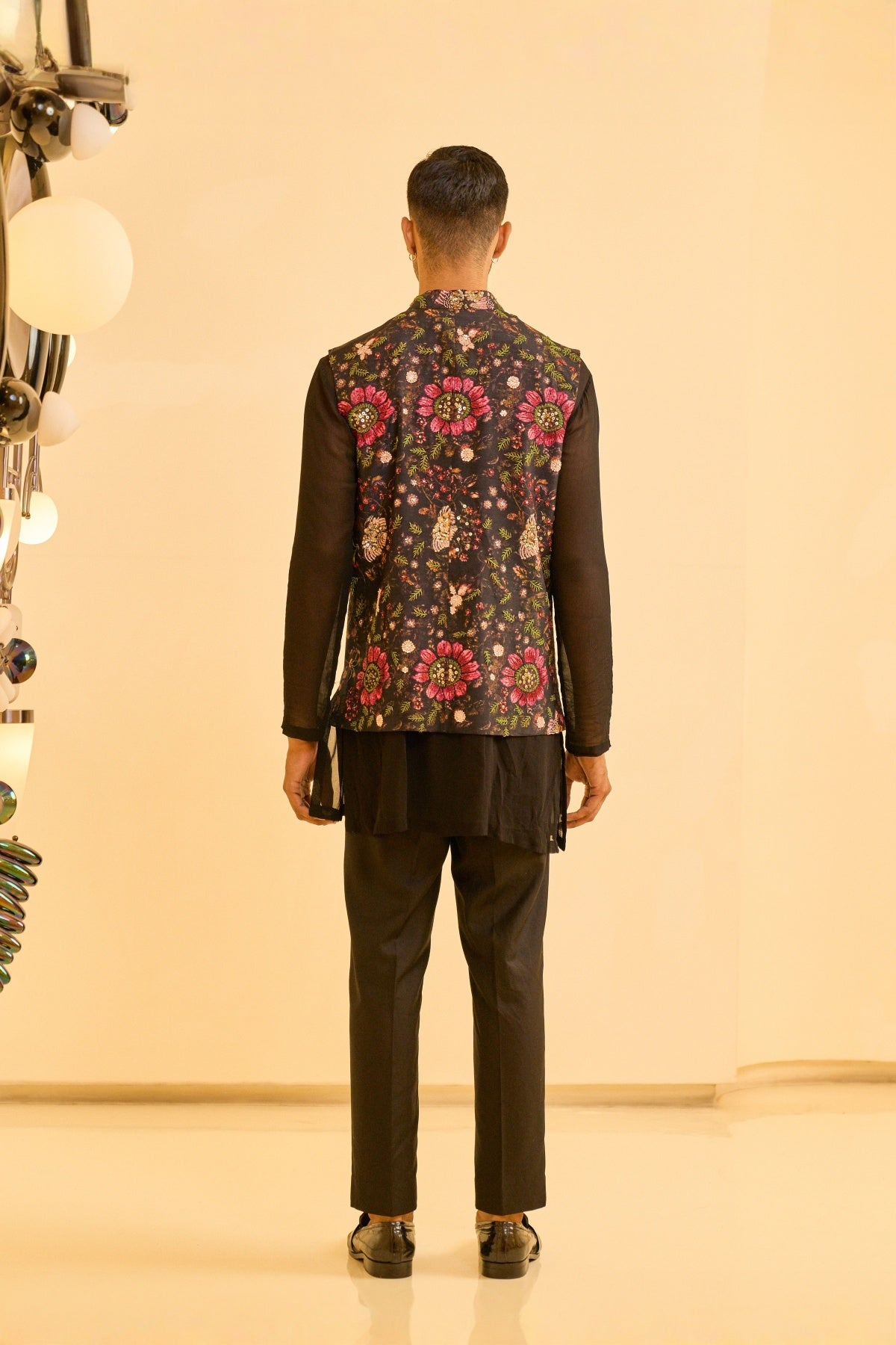 Midnight Floral Bundi