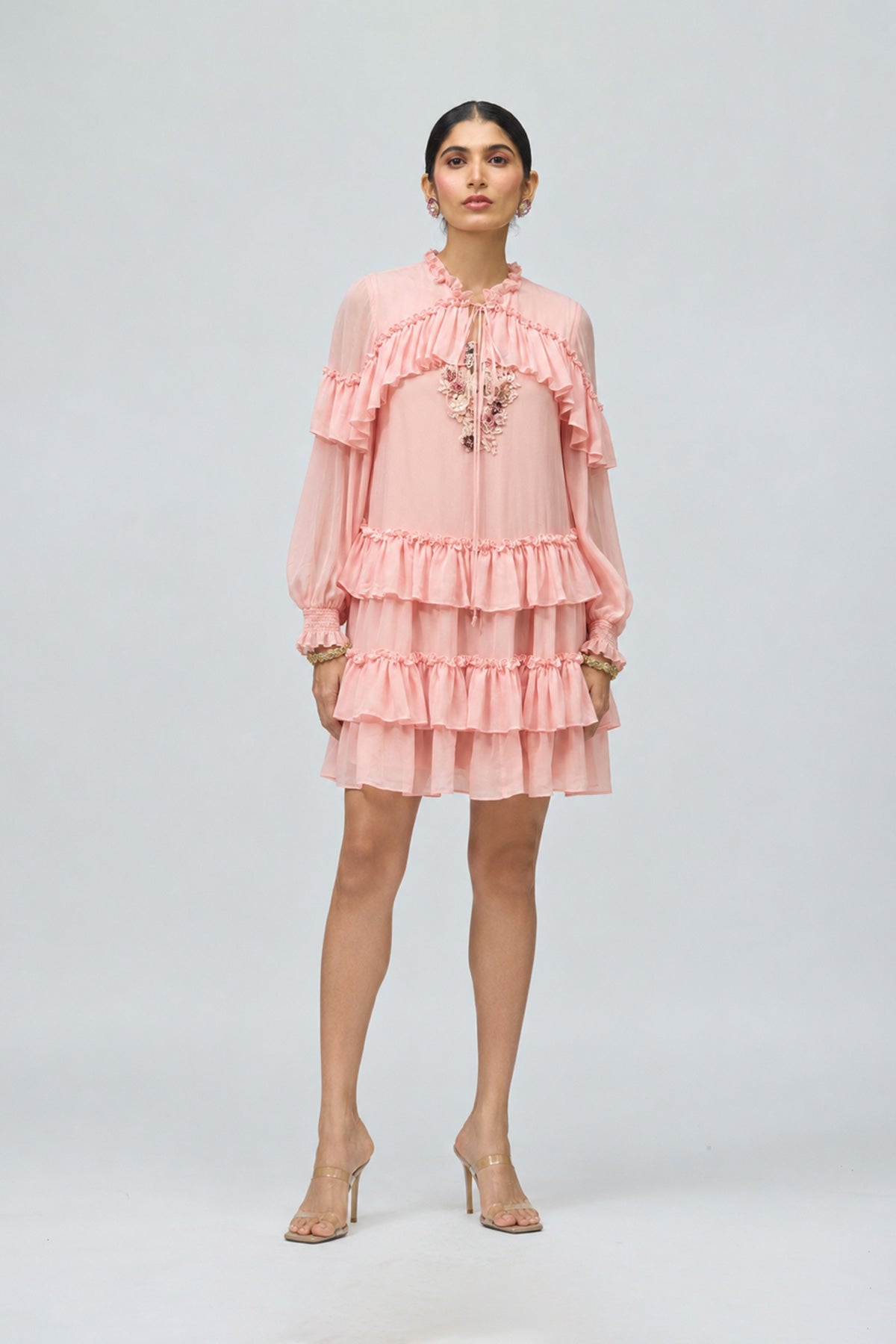 Tiered Short Dress