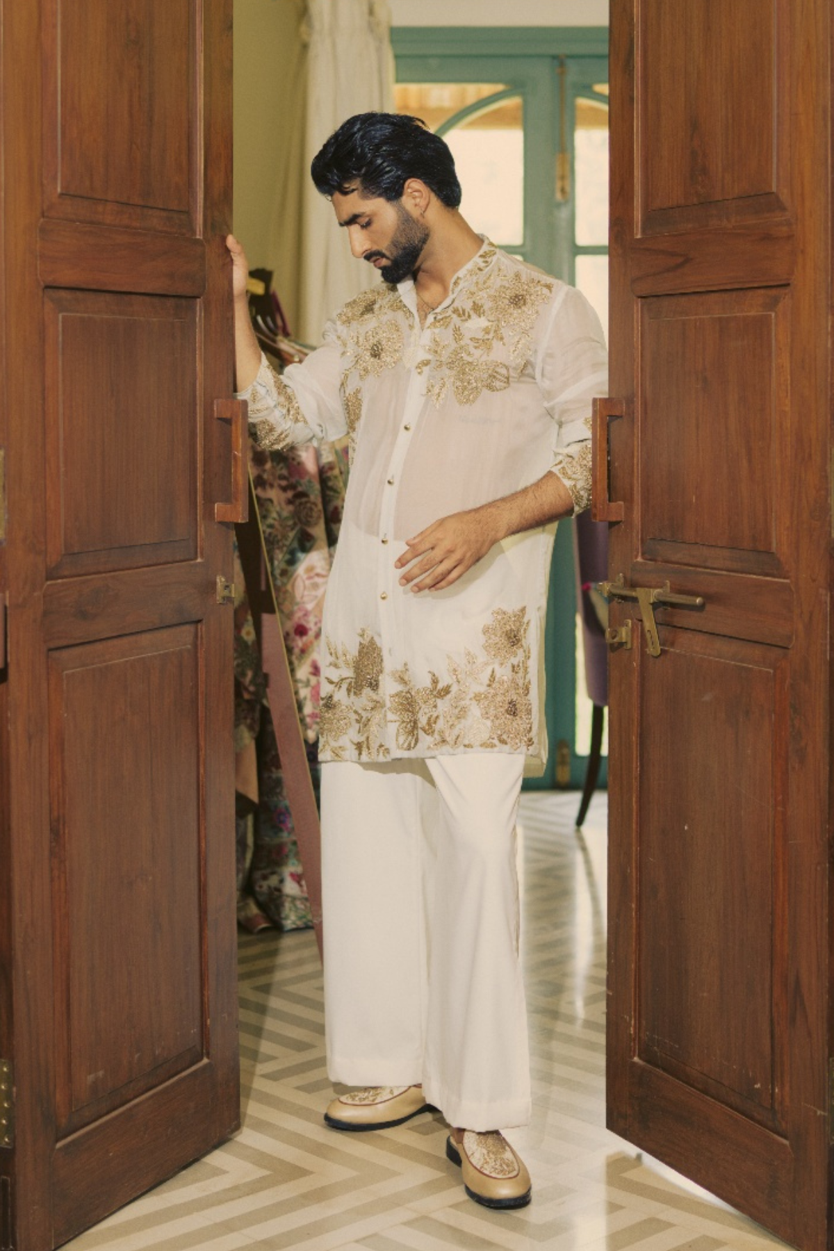 SKY BLUE KURTA