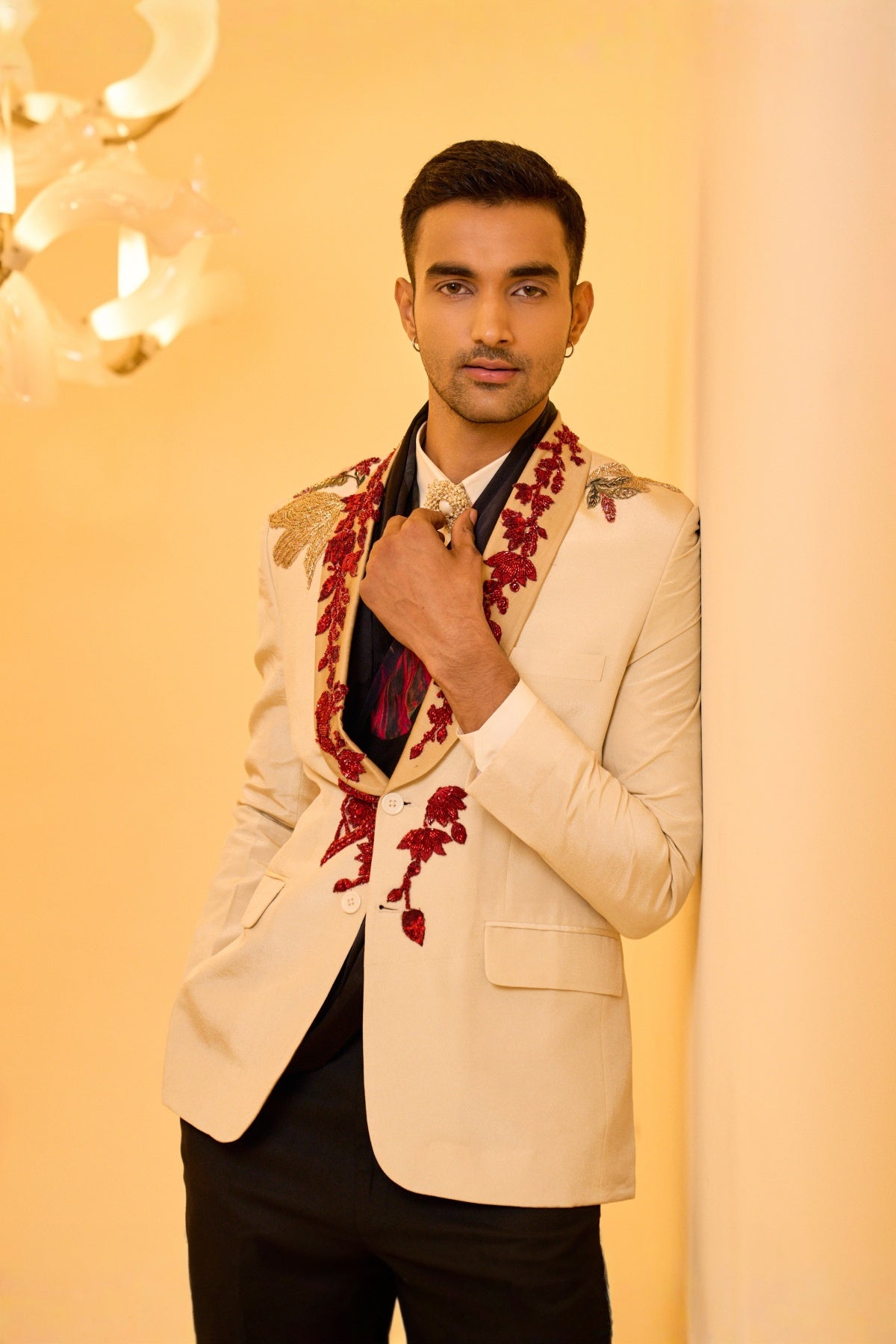 Beige Tuxedo SET
