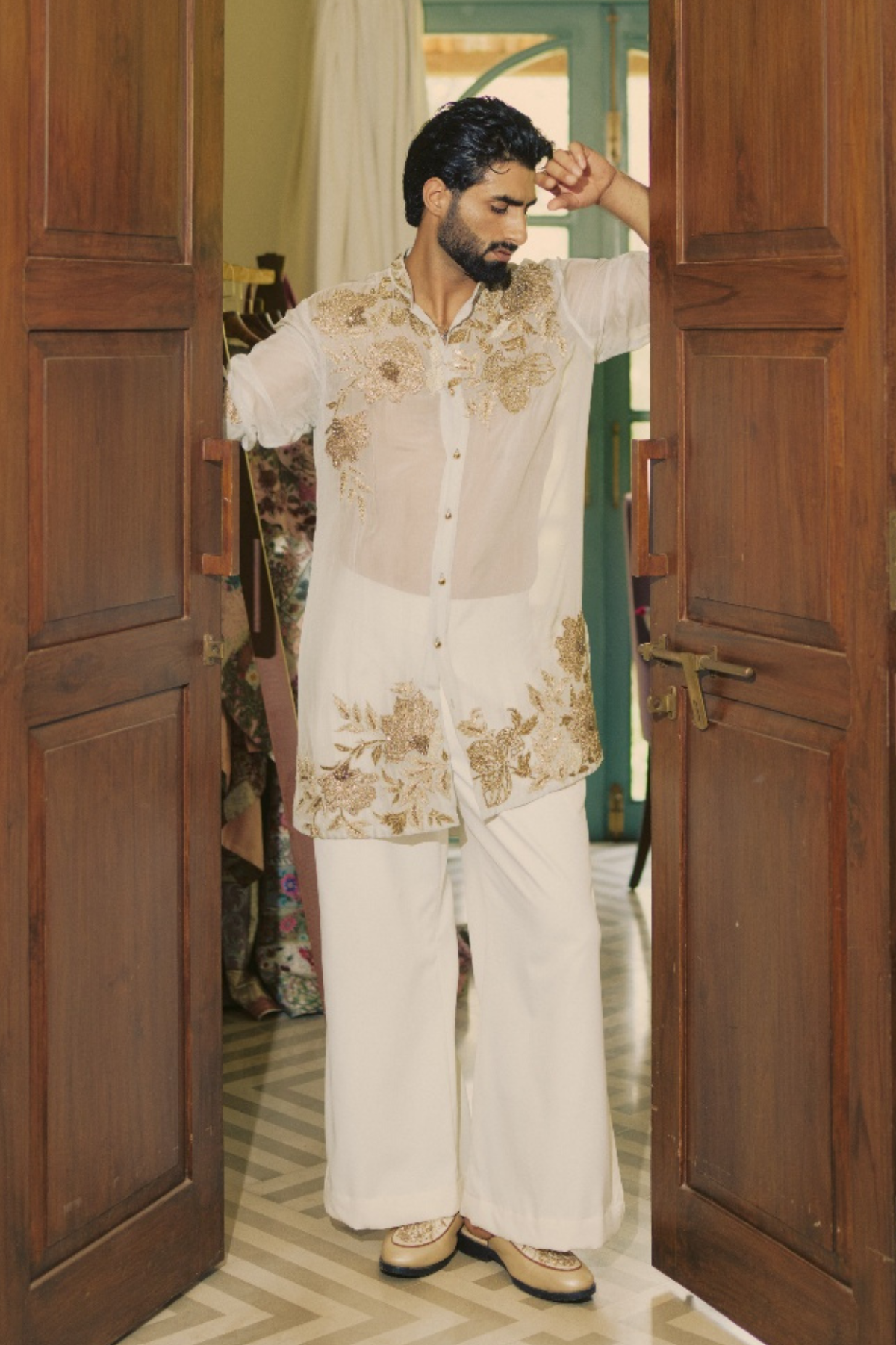 SKY BLUE KURTA